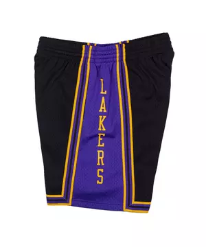 LA Lakers NBA Reload Mitchell & Ness Swingman Shorts Size Youth