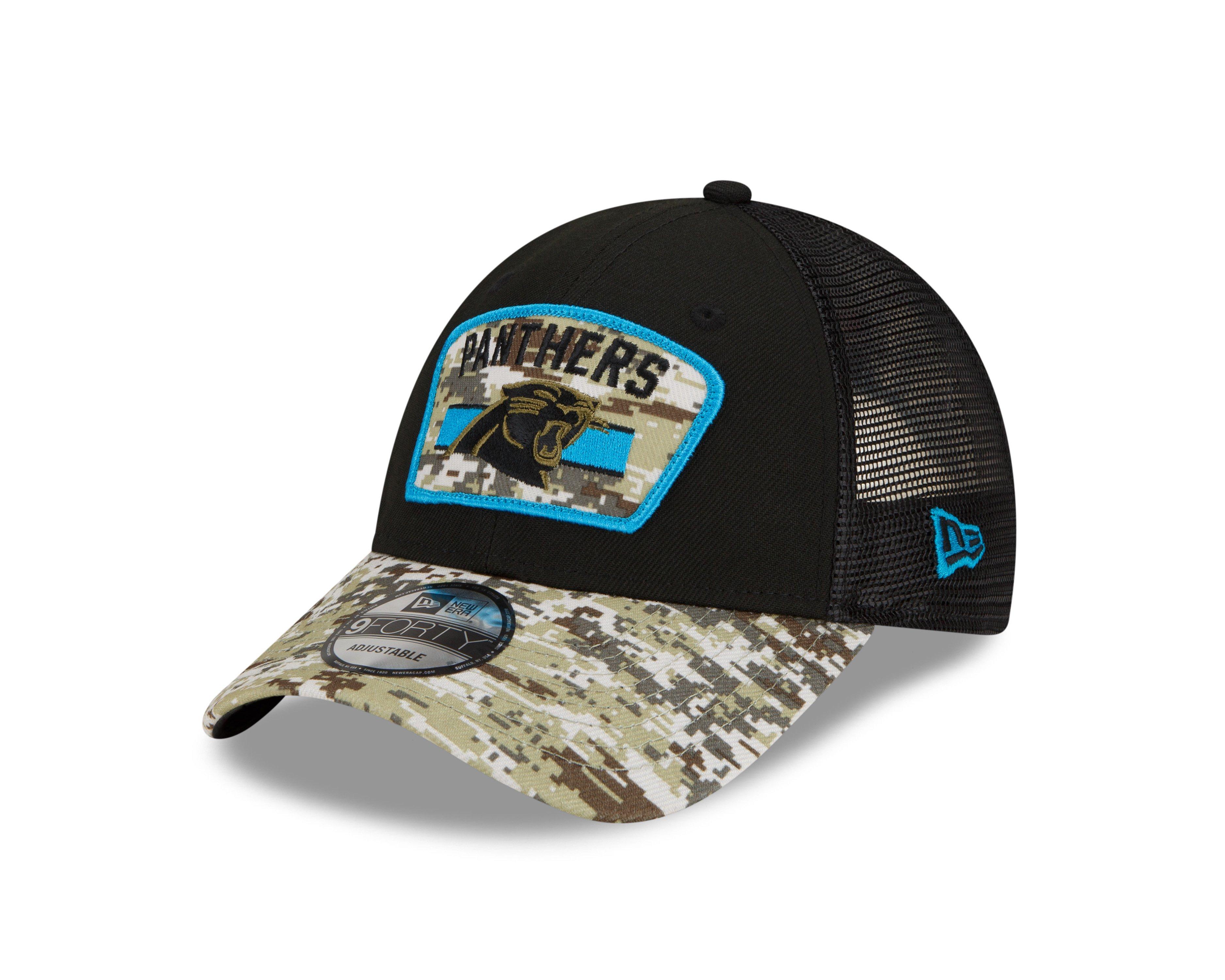 Carolina Panthers Salute To Service Camo Hat – Football Theme Hats