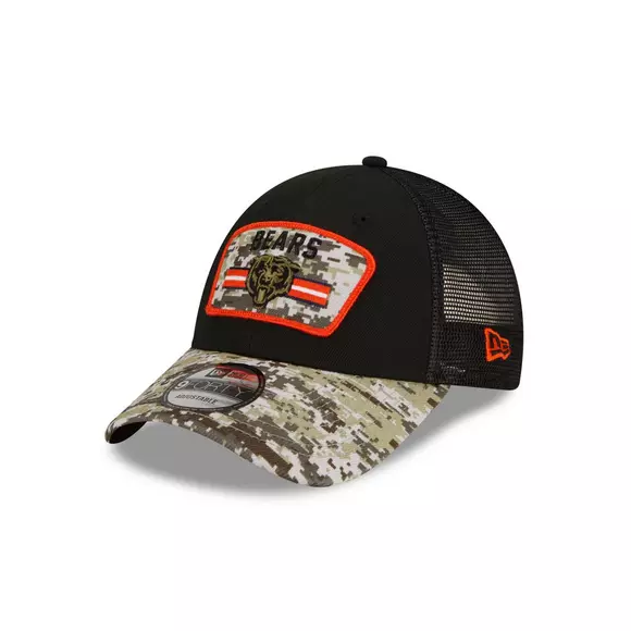 New Era Chicago Bears Salute to Service Camo 9FORTY Snapback Hat