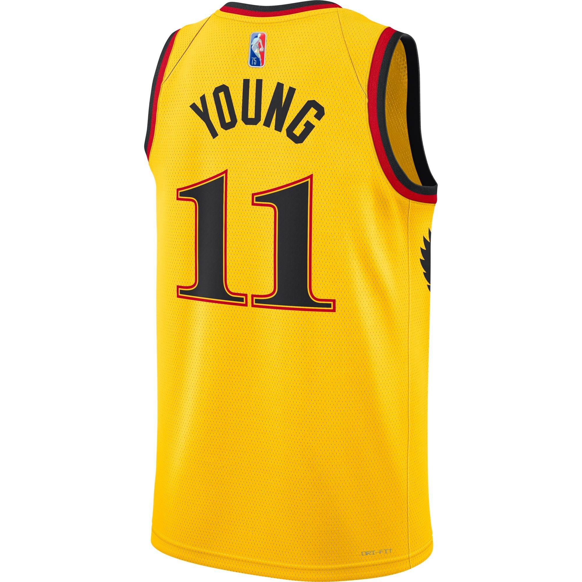 Atlanta Hawks number 11 jersey (referring to Trae Young's jersey number)