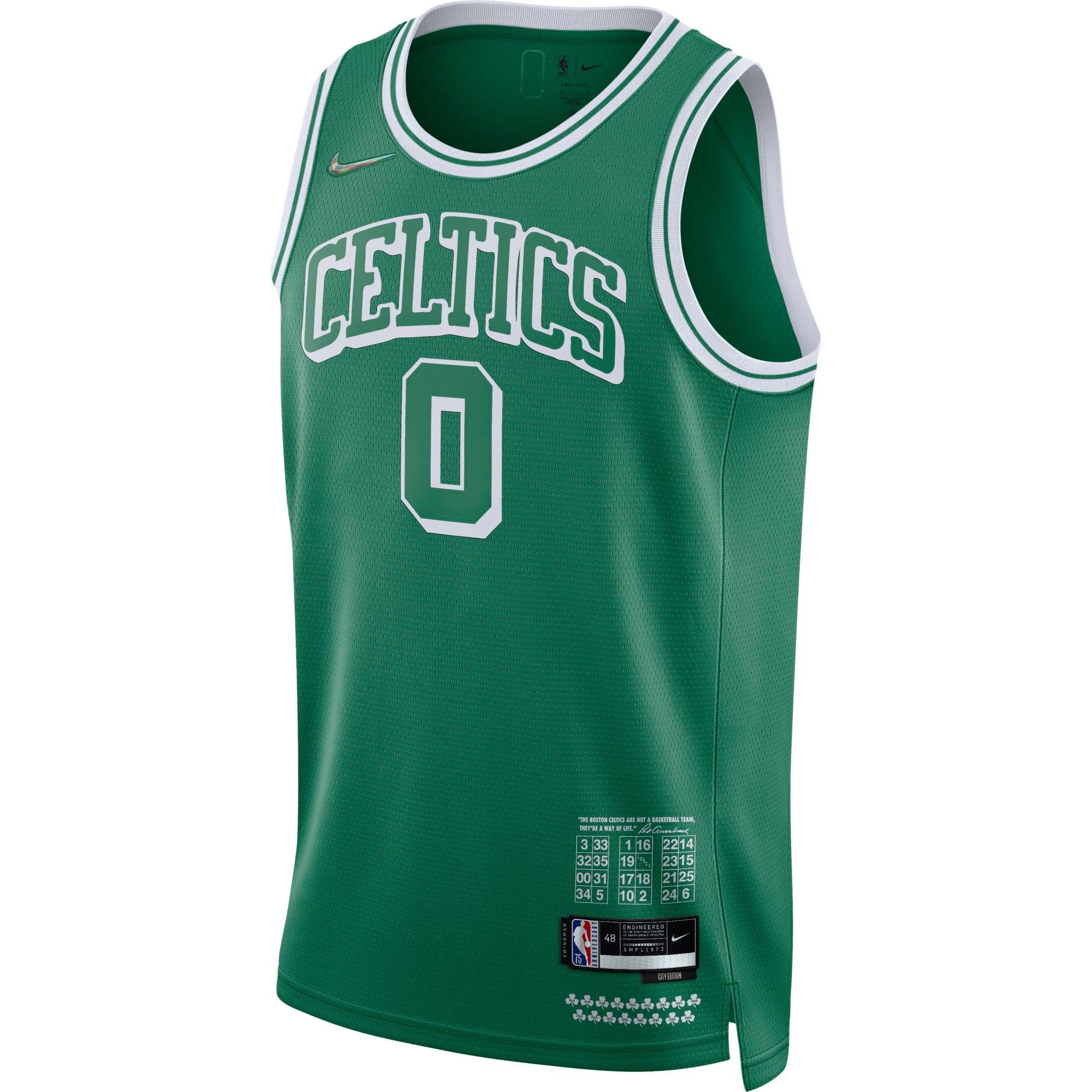 Jayson Tatum Jersey Black Celtics Brand Jordan City Edition With The  Sponsor Logo Swingman 2021 Revolution 30 Men