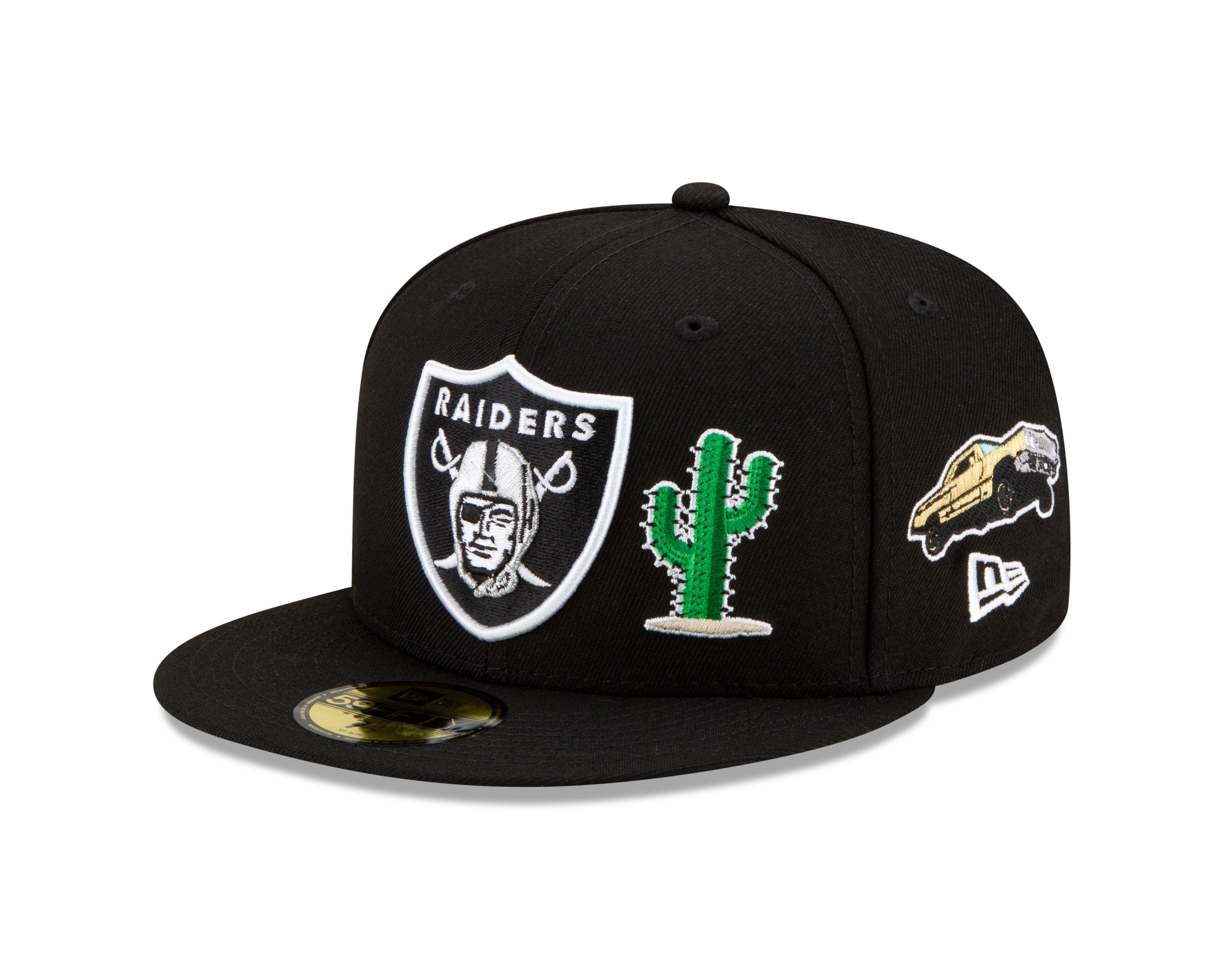 Born x Raised Las Vegas Raiders 59Fifty Fitted Hat by Born x