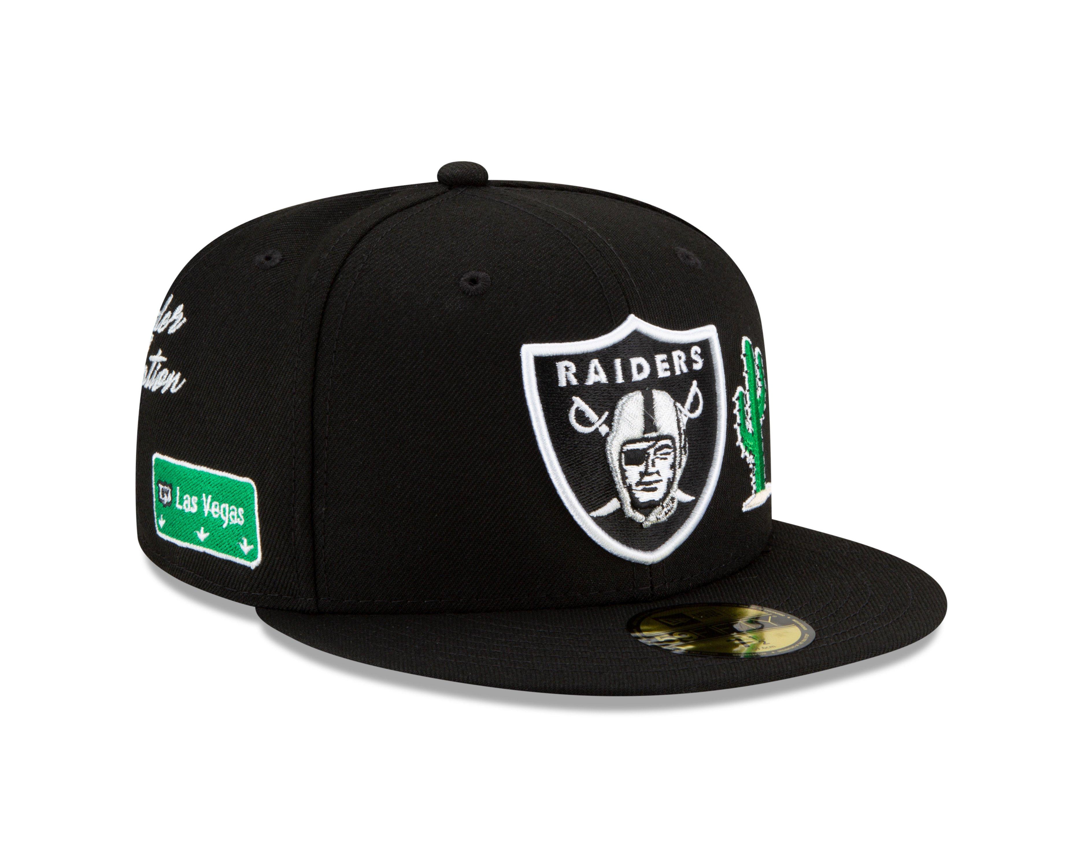 New Era Las Vegas Raiders Outdoor 59FIFTY Fitted Hat - Hibbett