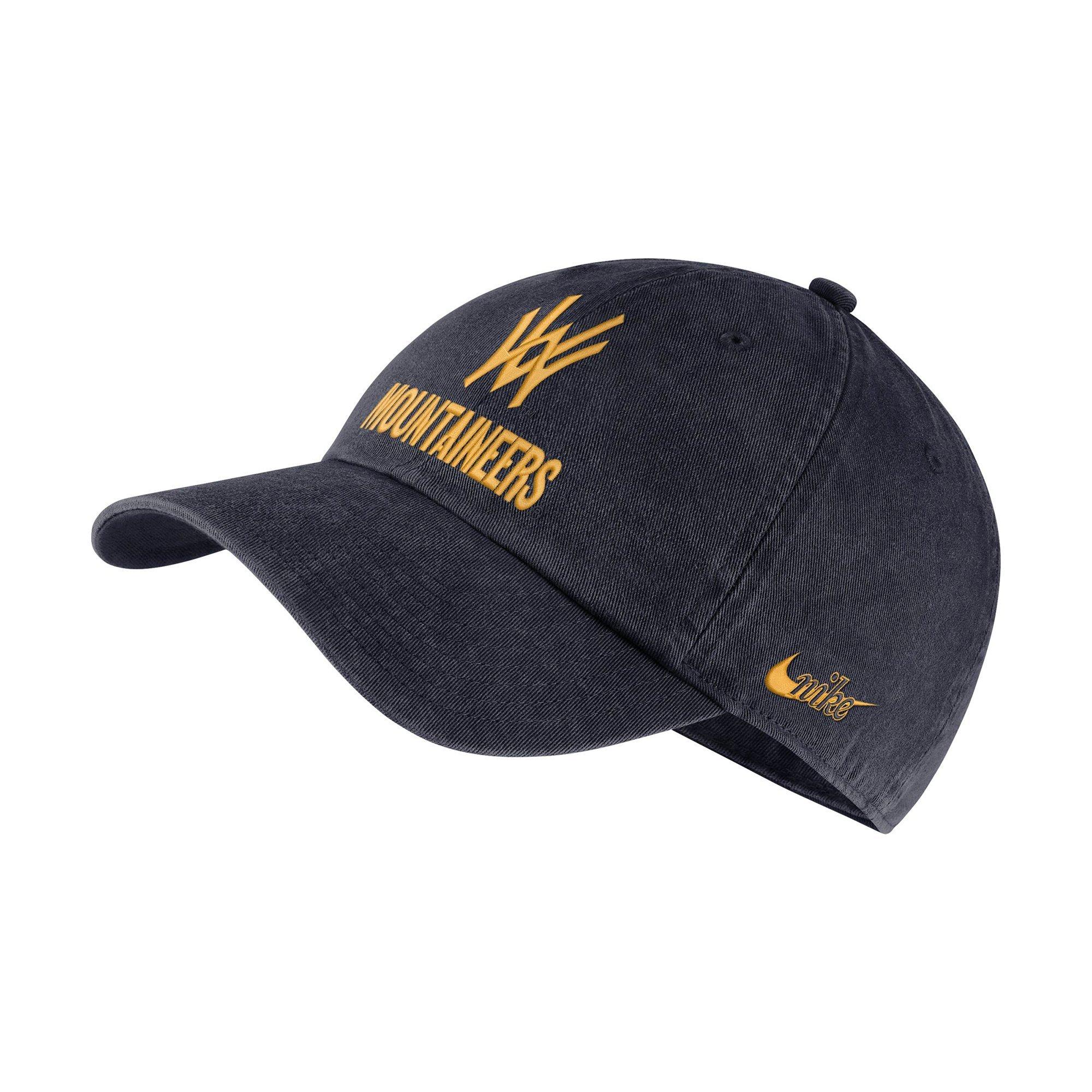 Men's Nike Navy West Virginia Mountaineers Vault Heritage86 Adjustable Hat