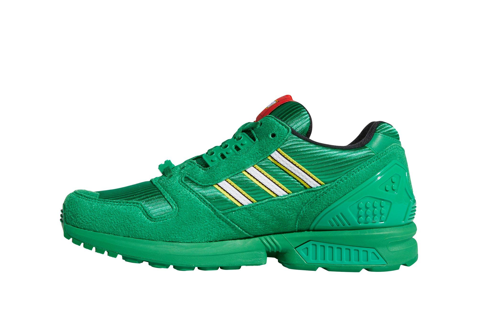  adidas Originals Unisex-Adult ZX Flux W Running Shoe  Green/White