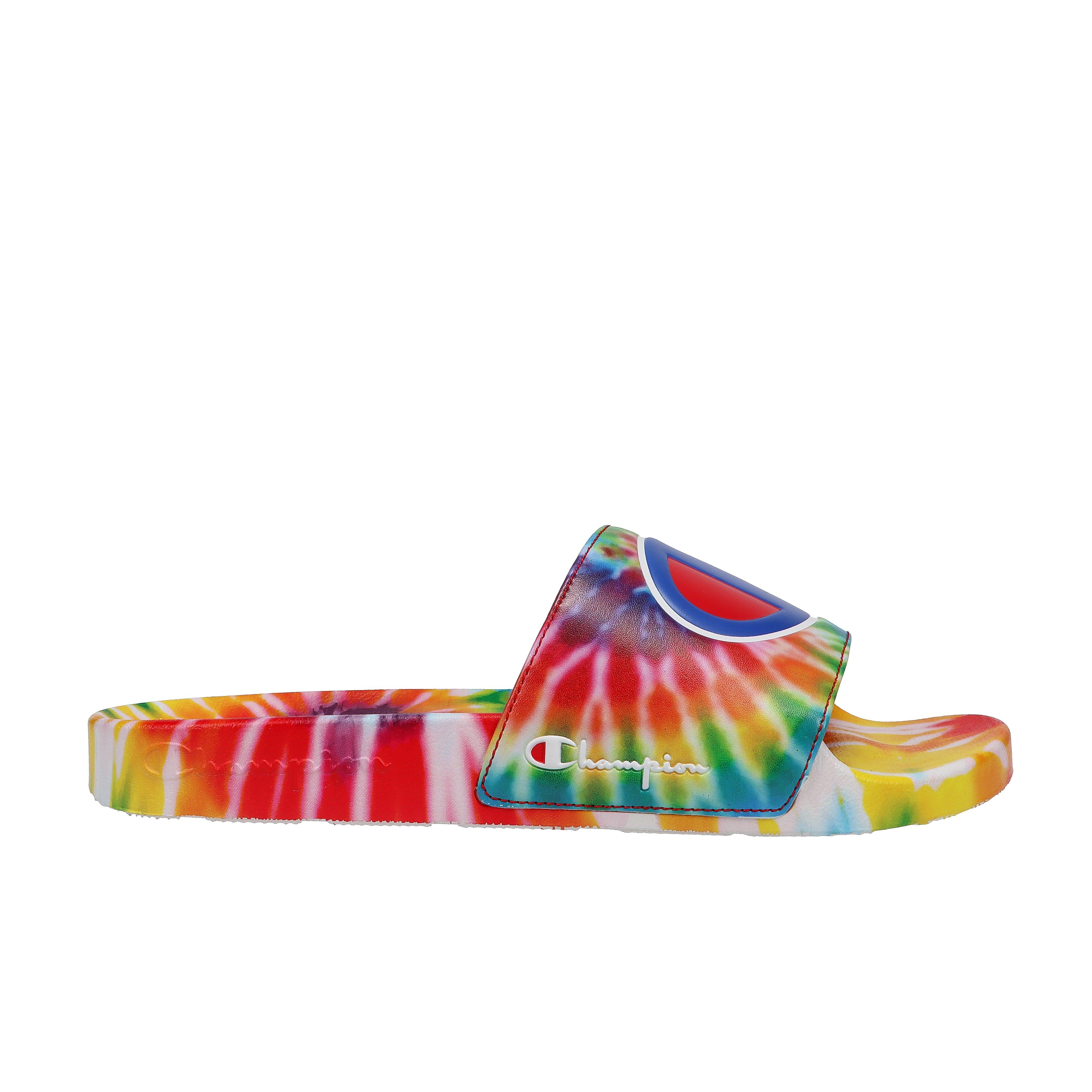 Tie dye best sale champion slides