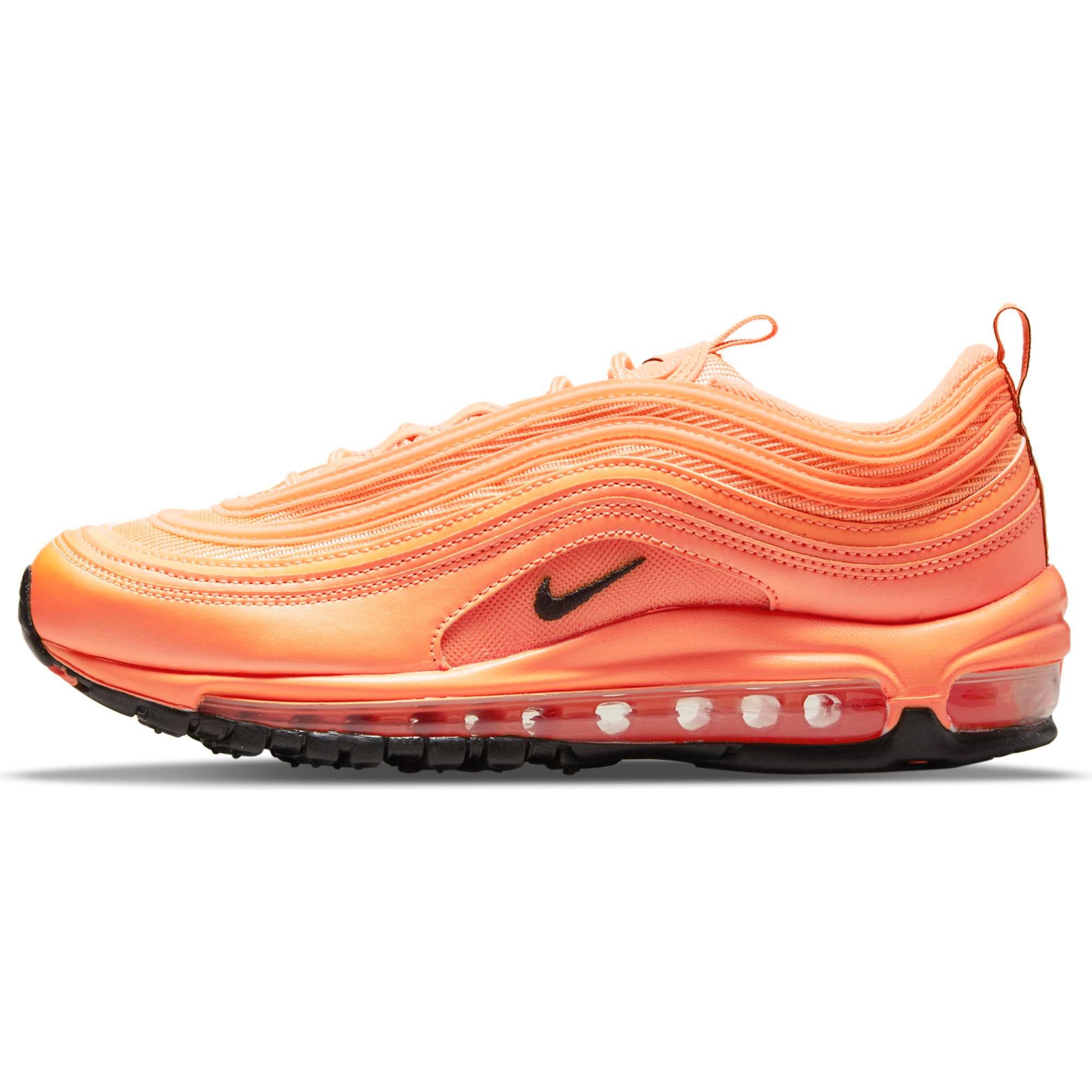 Air max 97 orange hot sale pink