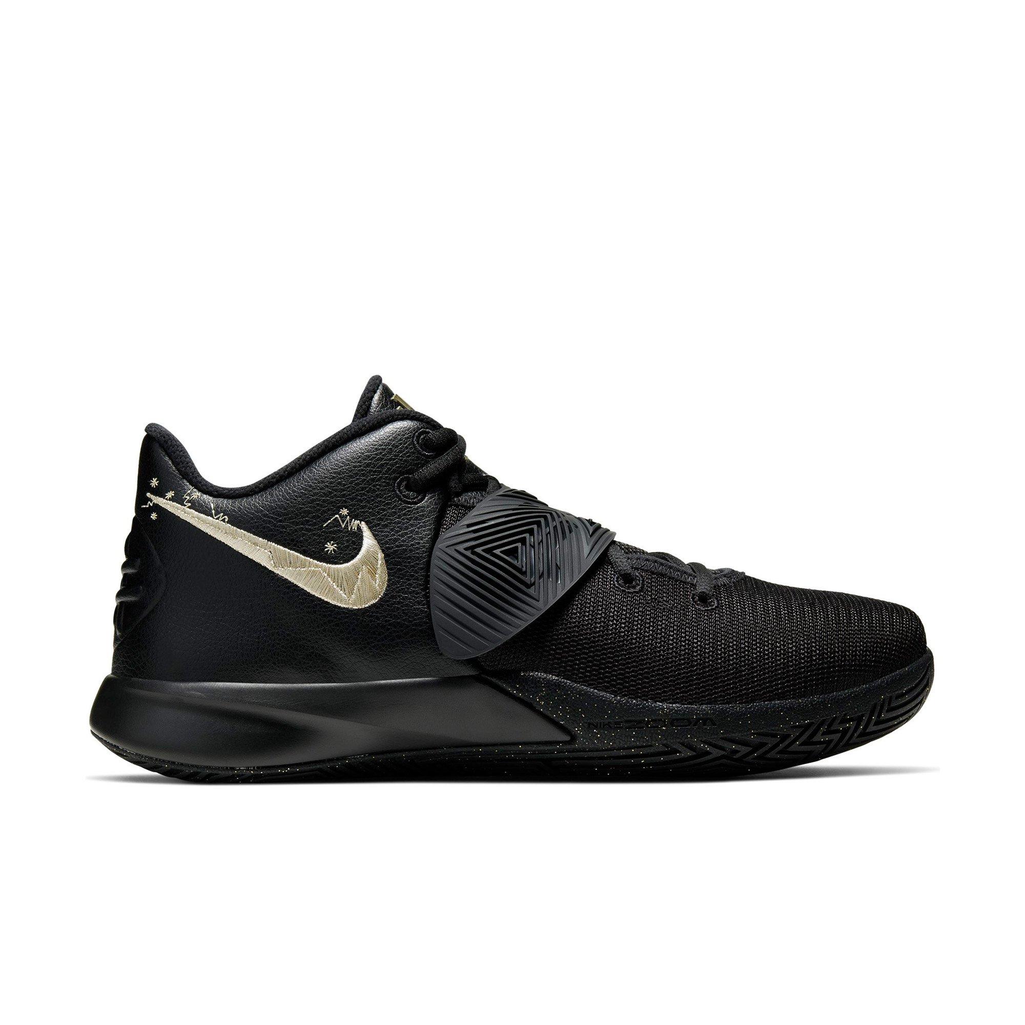 black and gold mens basketball shoes