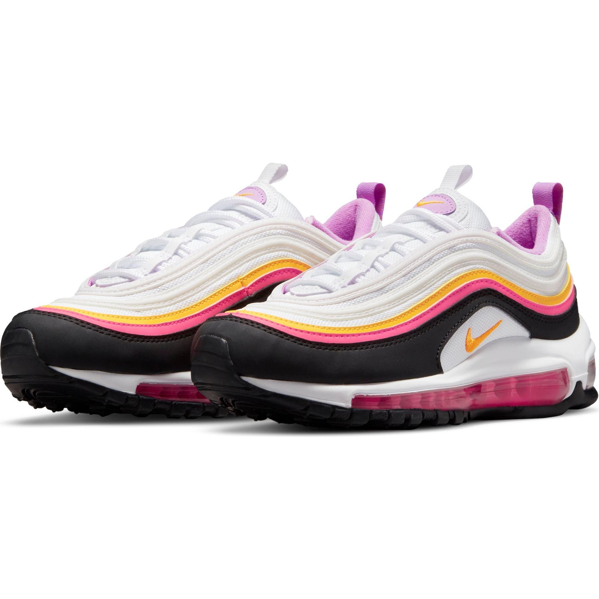 Nike air max 97 pink white and outlet black