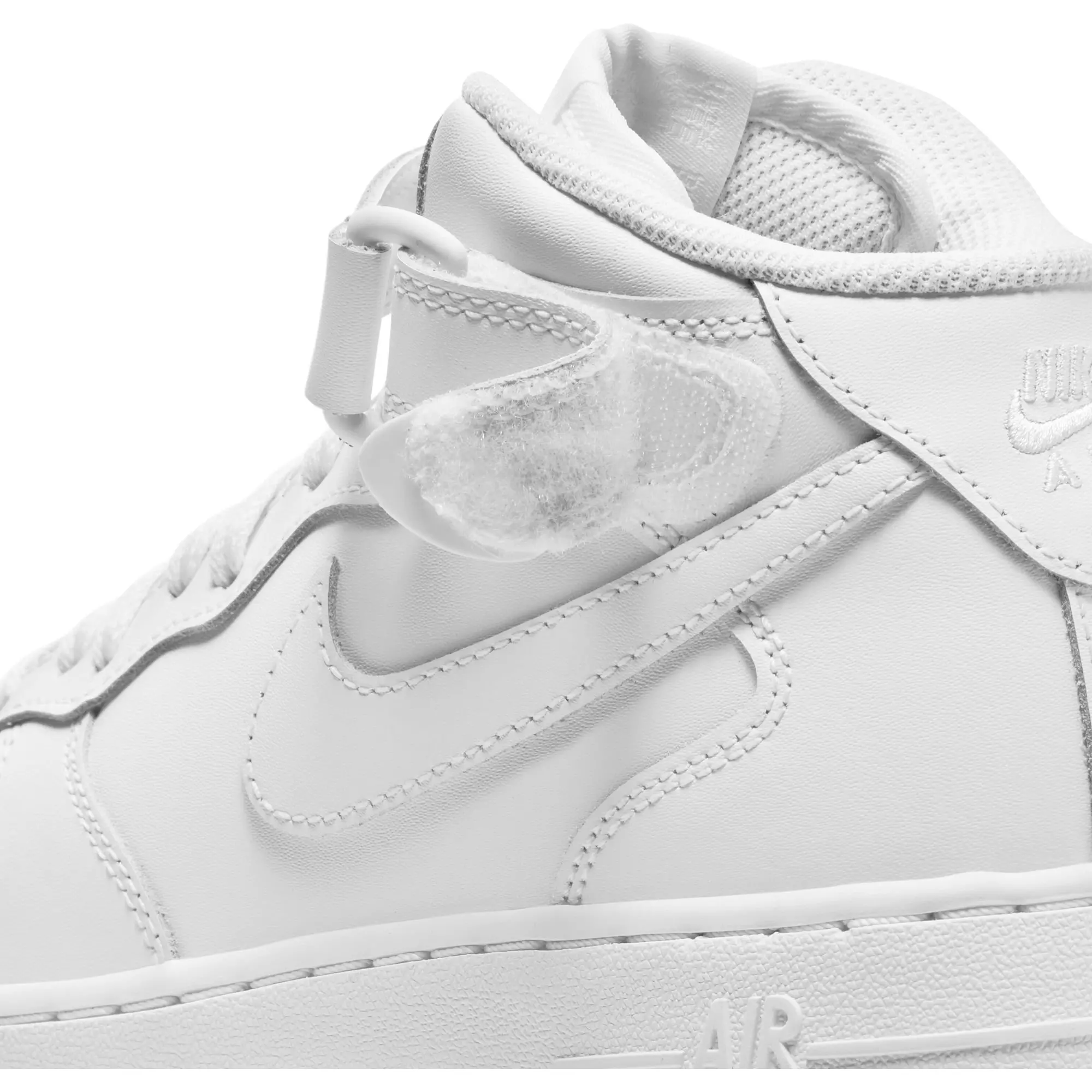 Nike Air Force 1 Mid LE "White" Grade School Kids' Shoe - WHITE