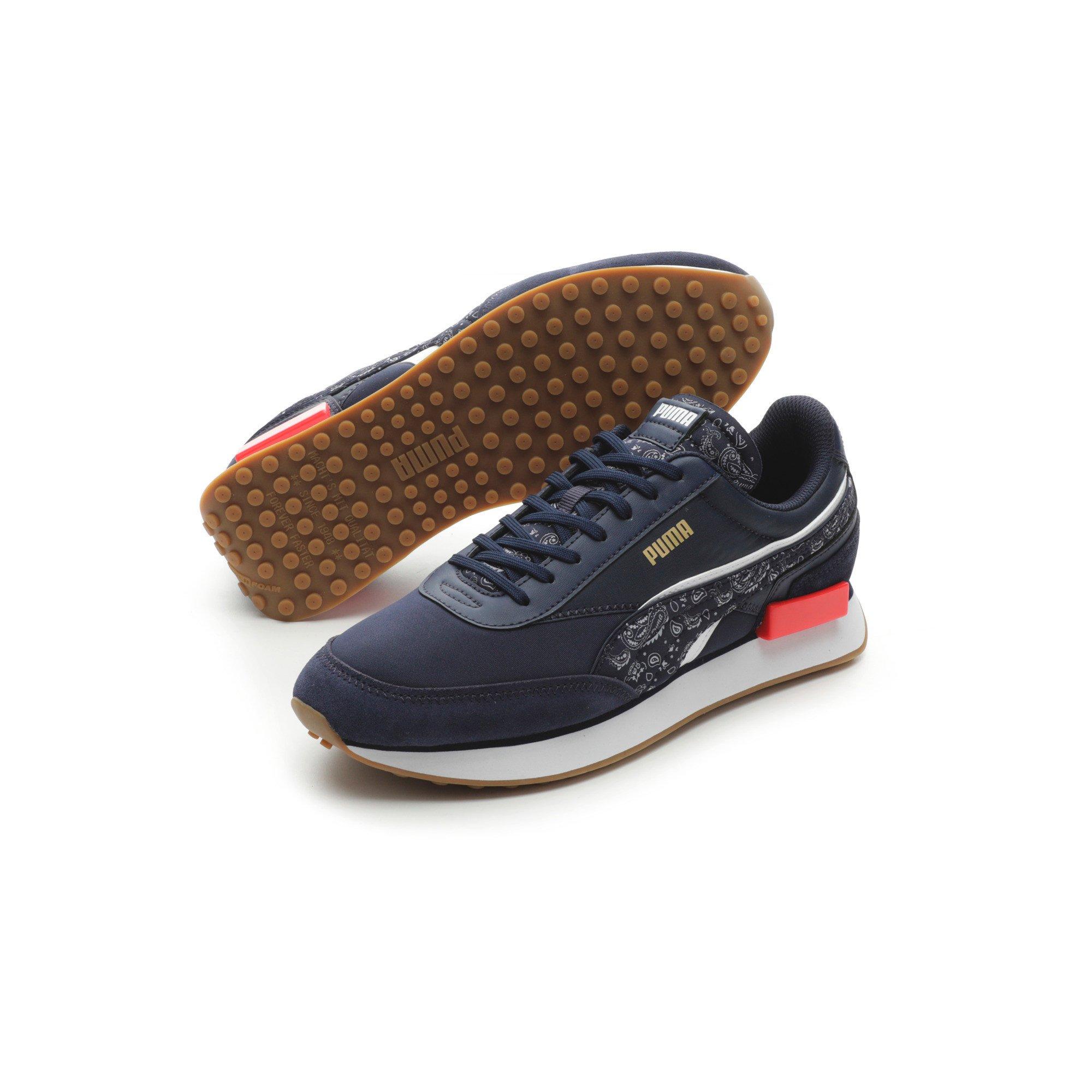 Puma Future Rider Double Paisley Navy Men S Shoe Hibbett City Gear