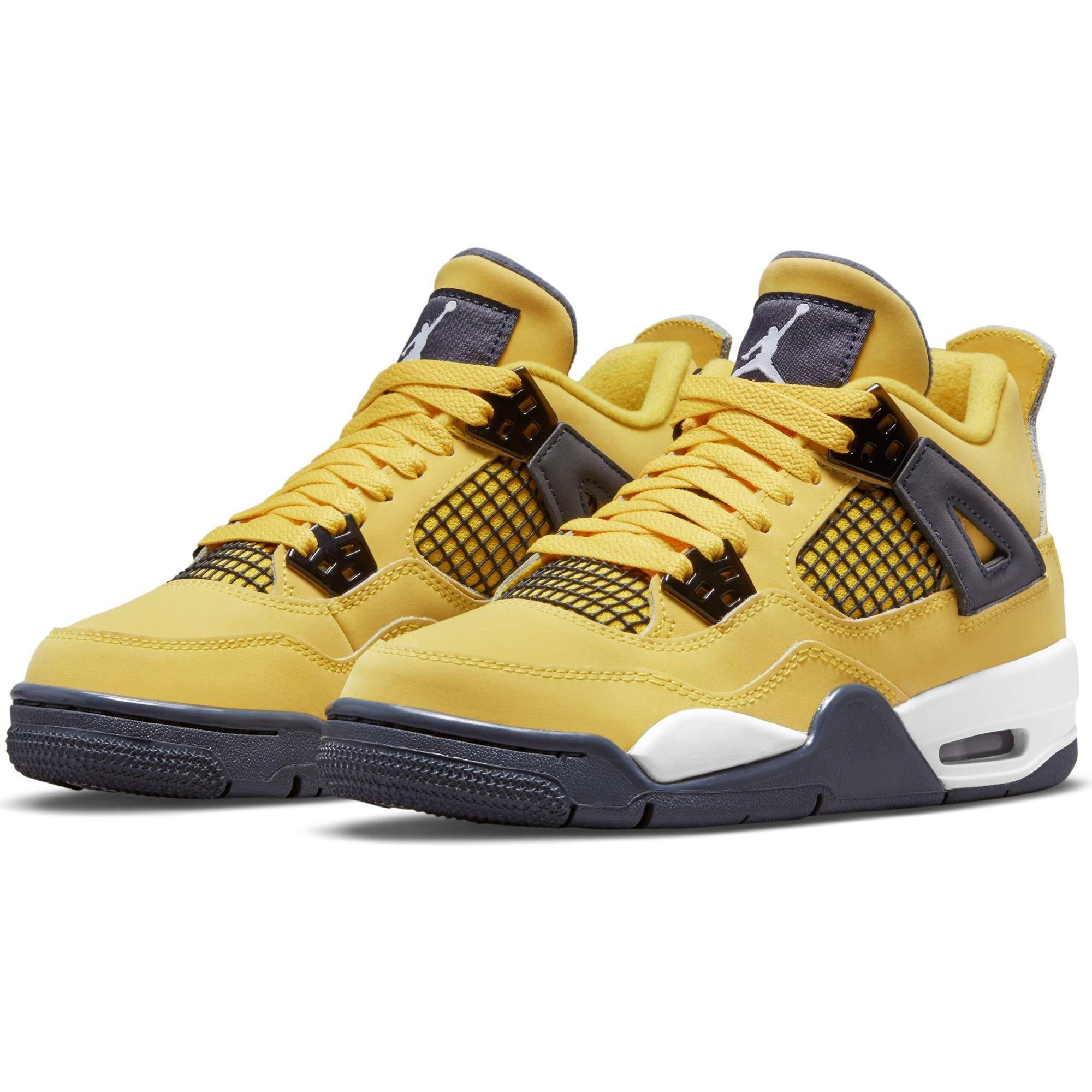 4s jordans yellow