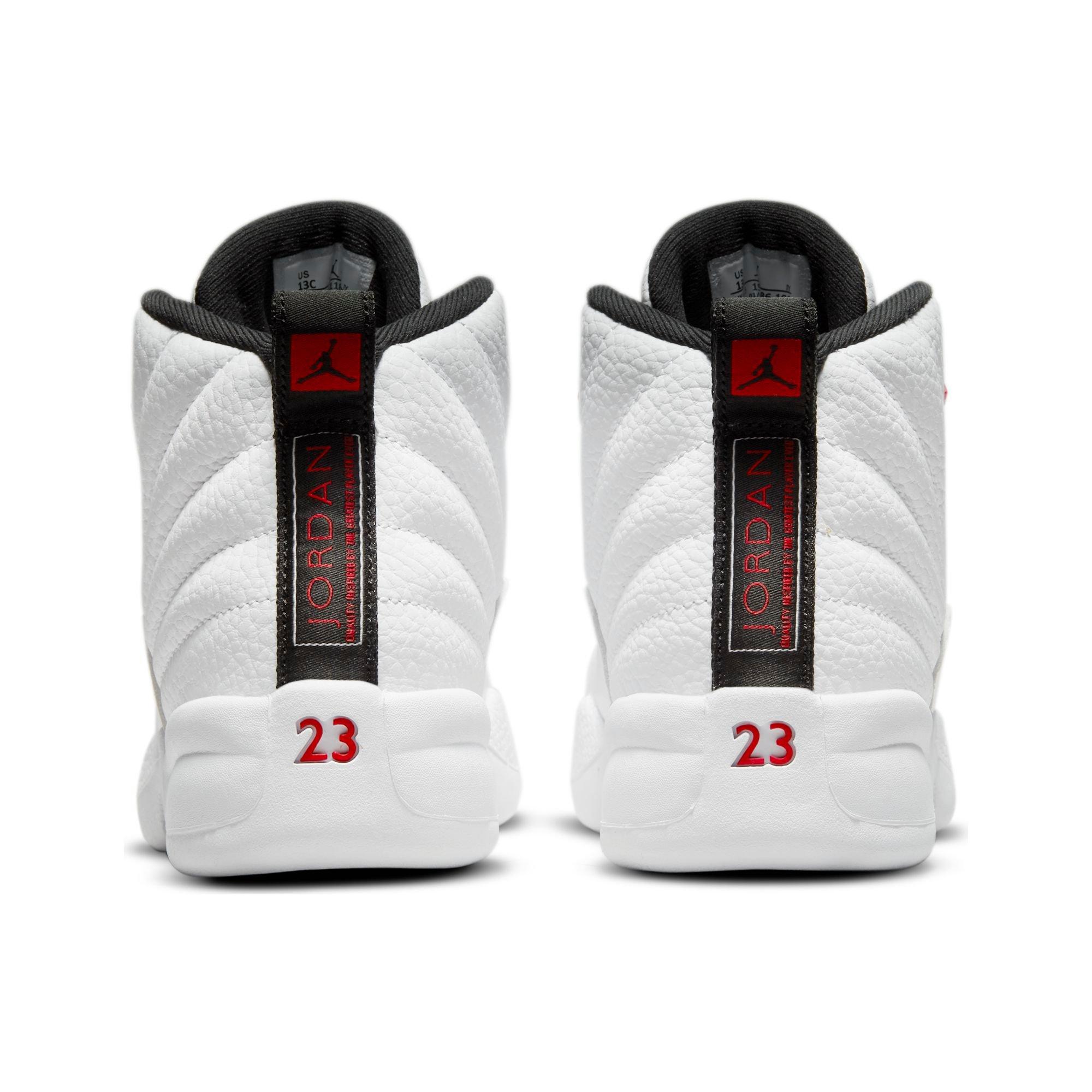 jordan 12 red preschool