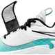 Nike Freak 3 "White/Black/Clear Emerald" Grade School Kids' Basketball Shoe - WHITE/BLACK/GREEN Thumbnail View 5