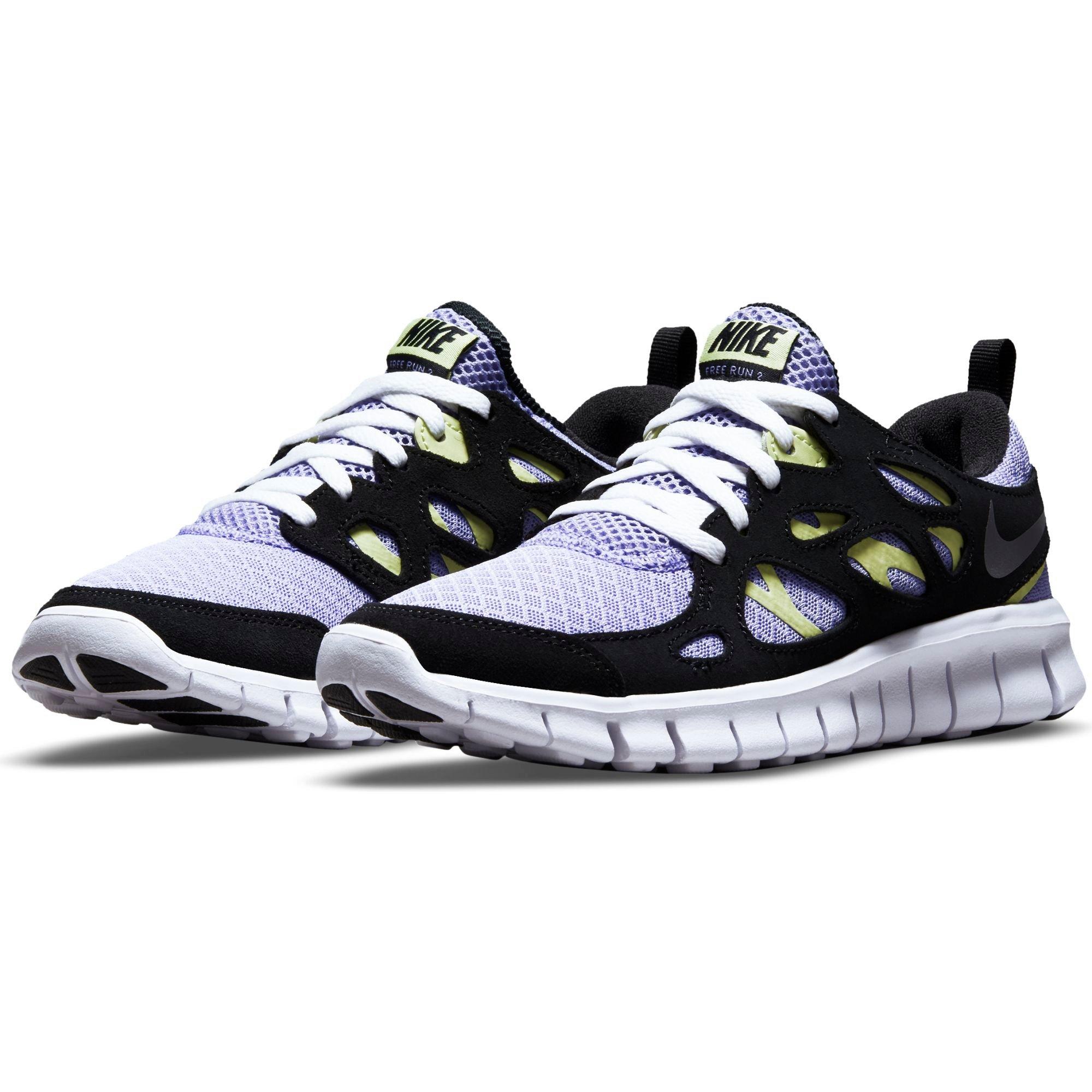 Nike Free Run 2 "Purple Pulse/Silver/Off Grade School Shoe - City Gear