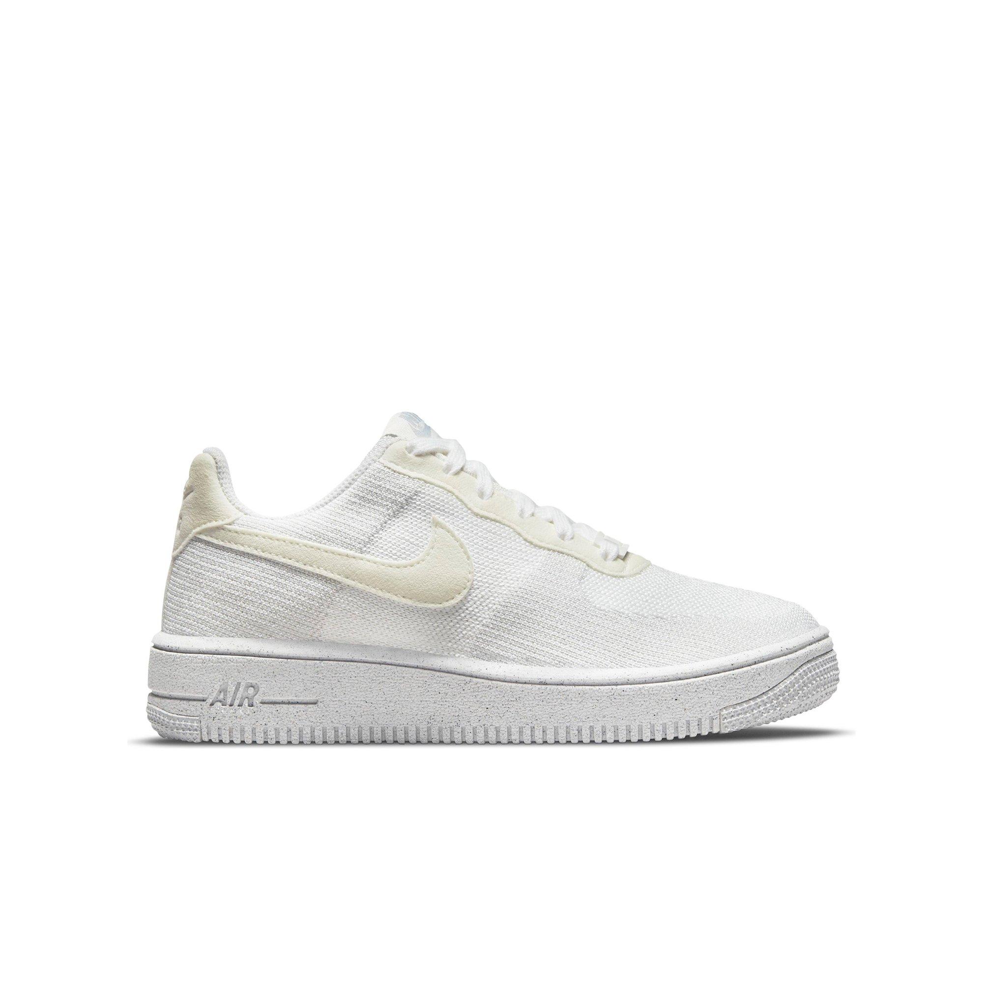 Nike Air Force 1 Crater GS White Aqua - Size 7 Kids