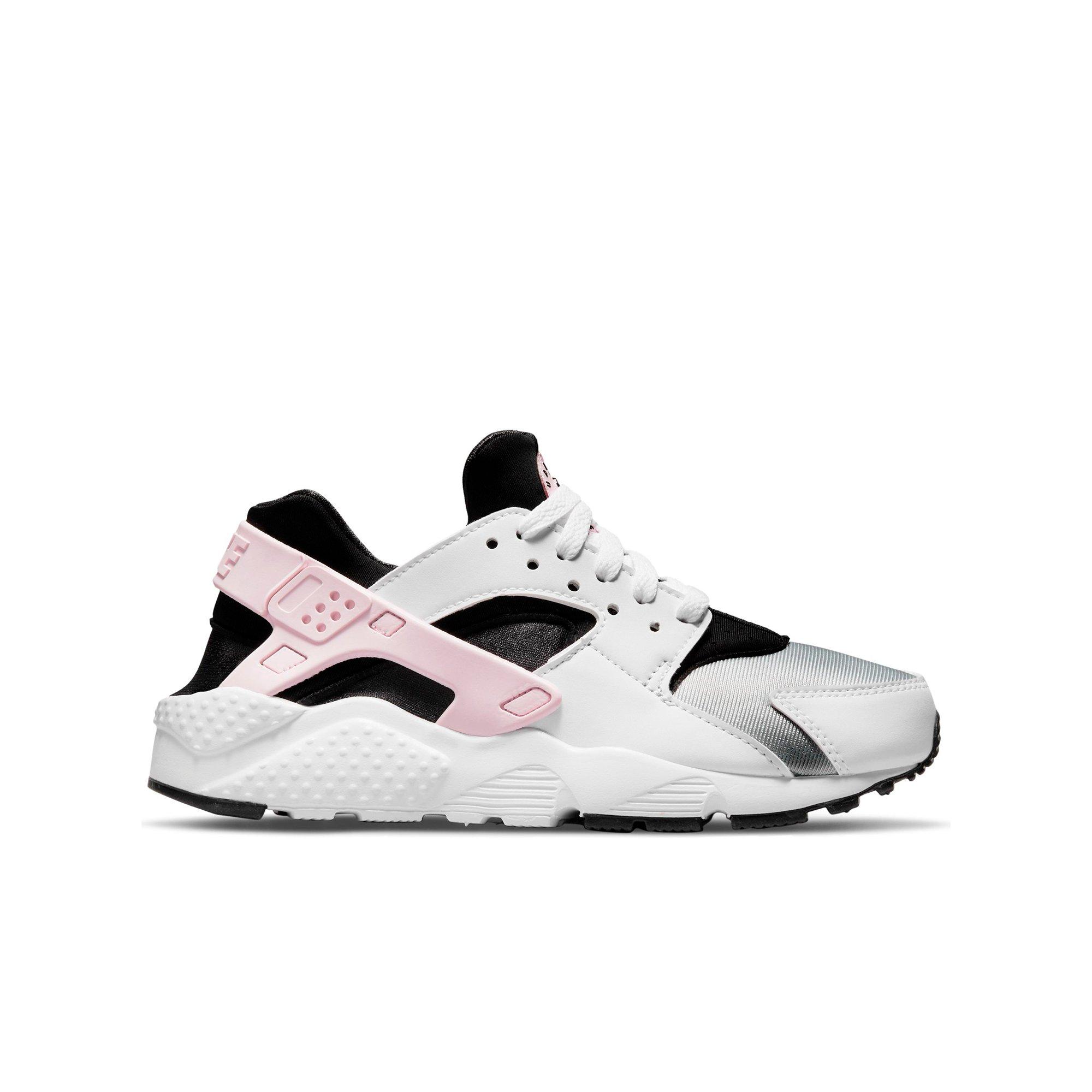 Pink white and black huaraches sale