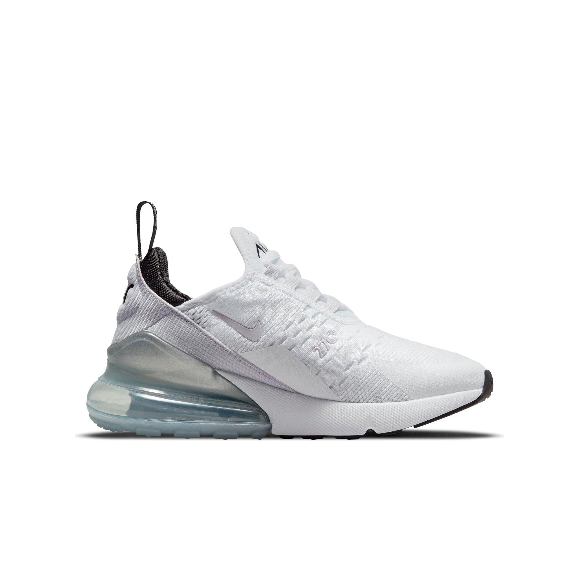 Nike Women's Air Max 270 Shoes, Size 6, White/Metallic