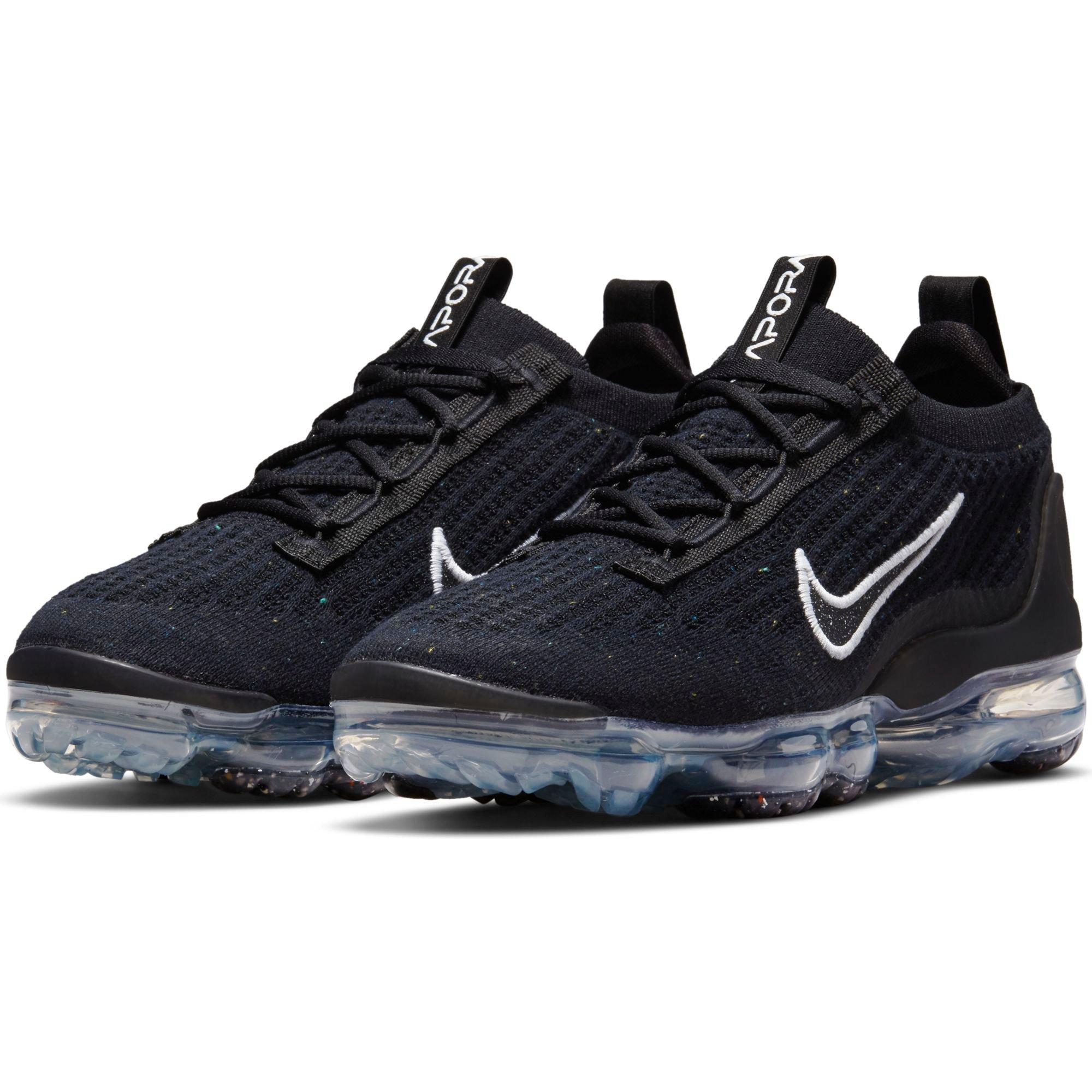 nike air vapormax 2021 fk black metallic silver