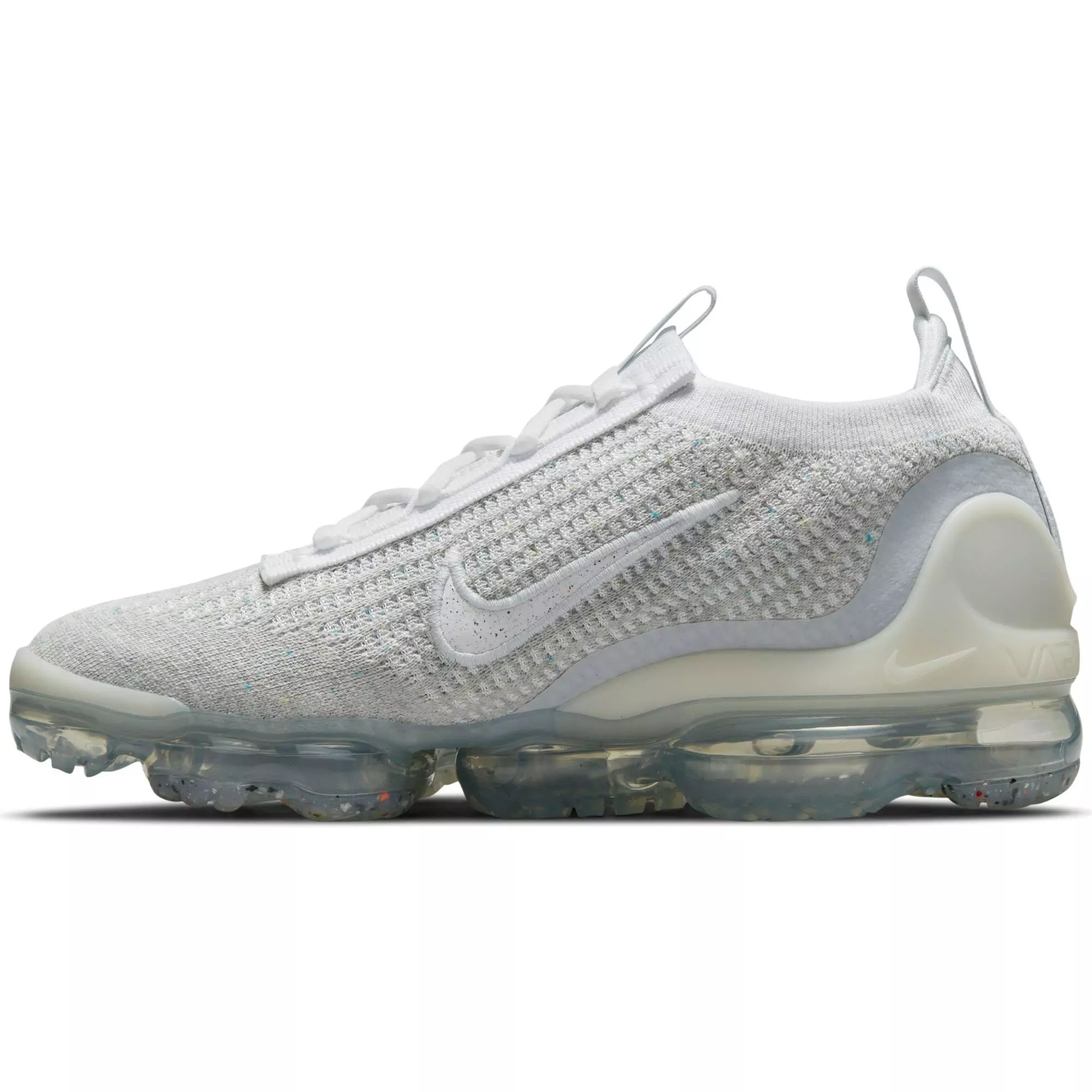 Nike Air Vapormax 2021 FK "White/Pure Platinum" Women's Shoe - WHITE/SILVER