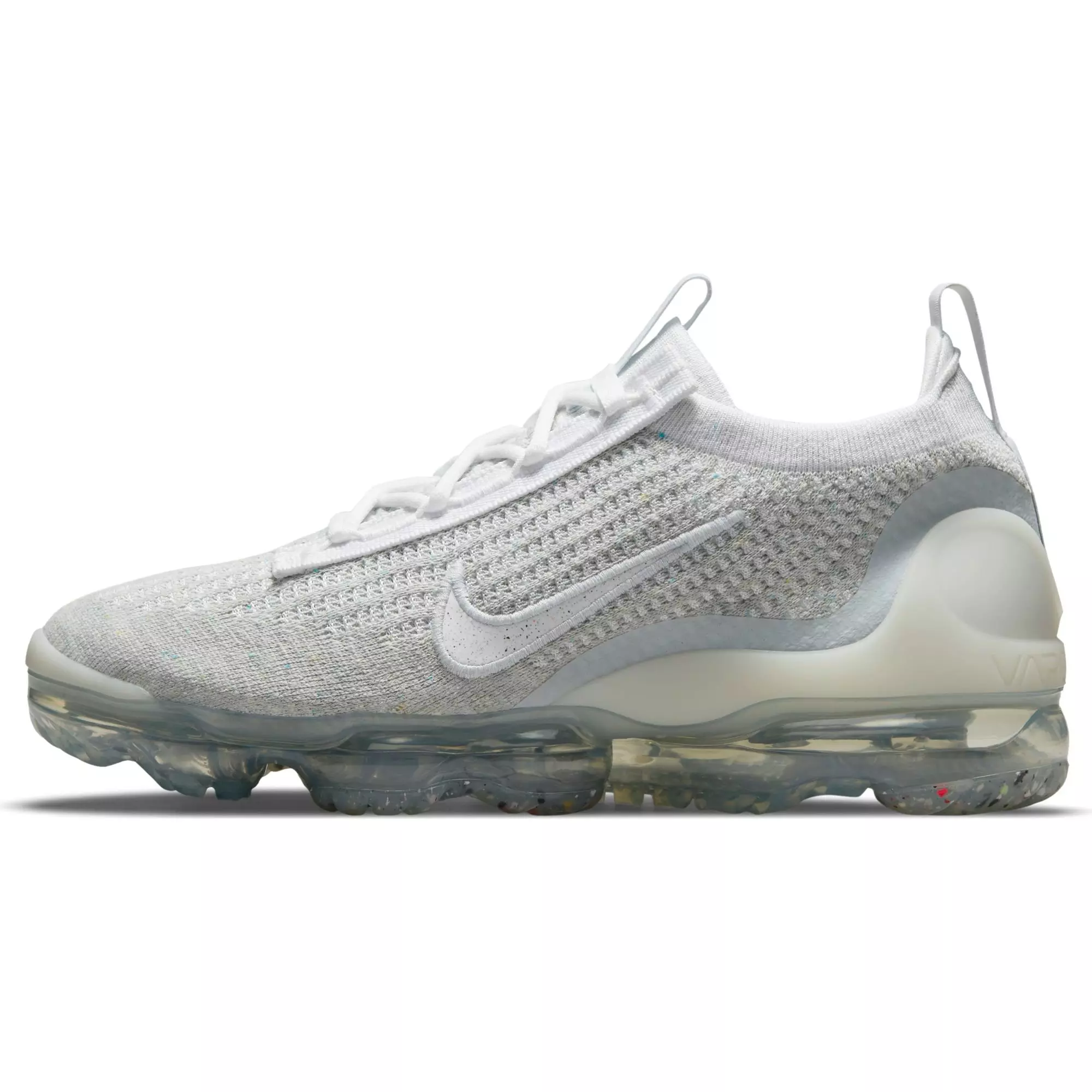 Nike Air Vapormax 2021 FK "White/Pure Platinum" Women's Shoe - WHITE/SILVER