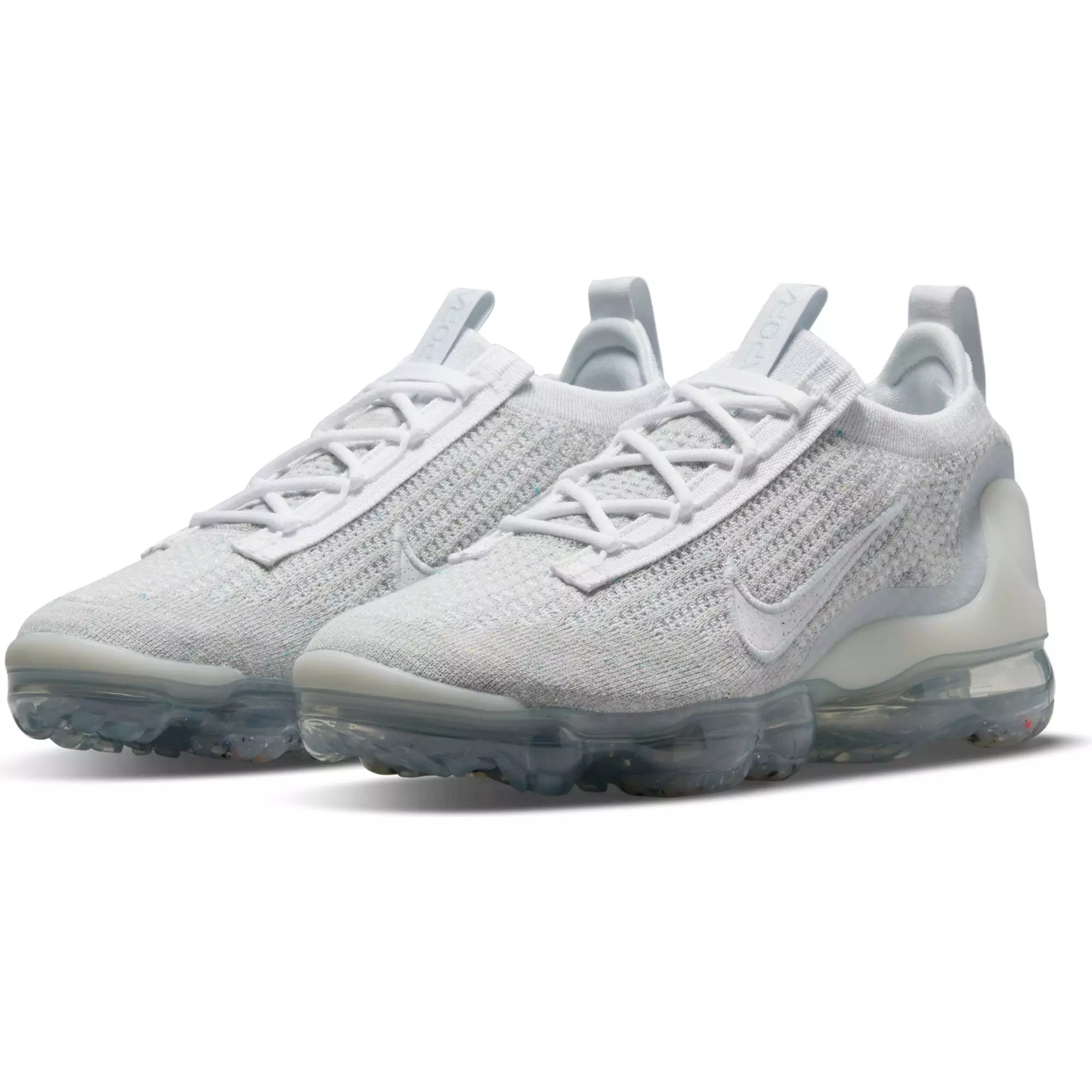 Nike Air Vapormax 2021 FK "White/Pure Platinum" Women's Shoe - WHITE/SILVER