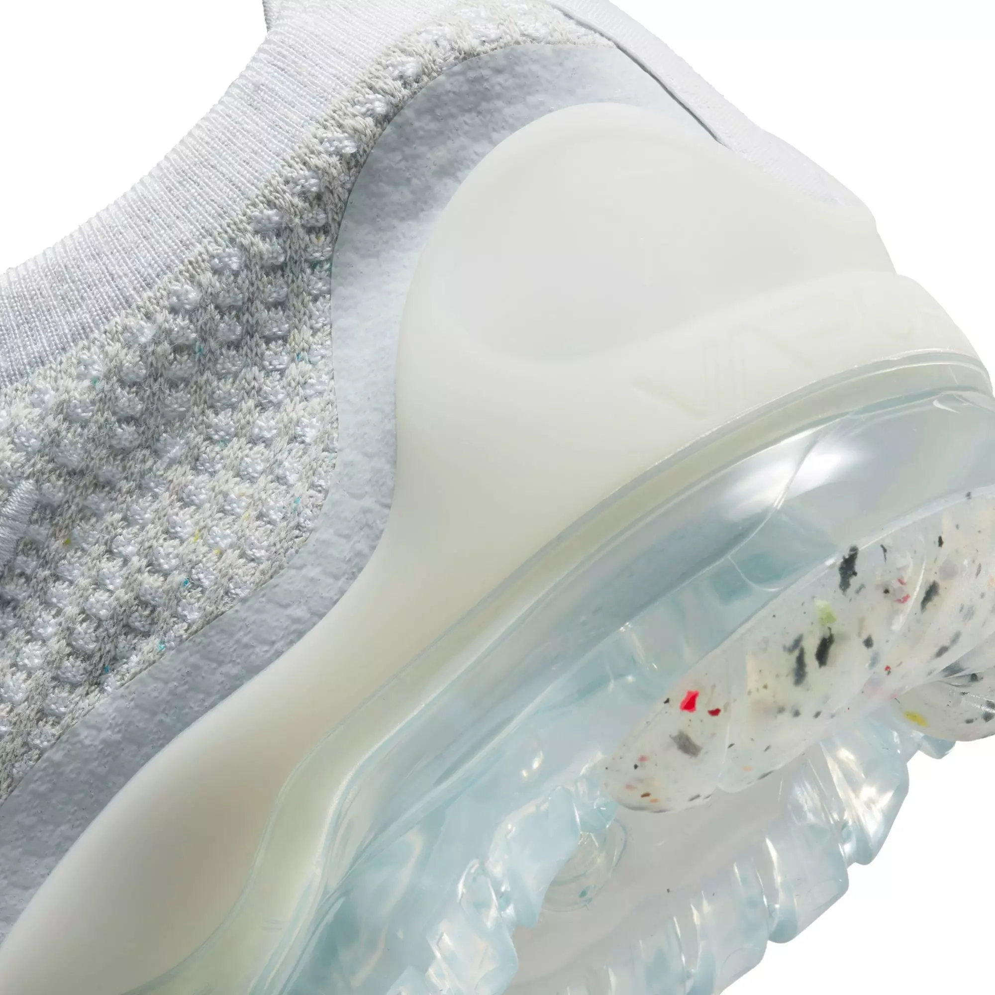 Nike Air Vapormax 2021 FK "White/Pure Platinum" Women's Shoe - WHITE/SILVER