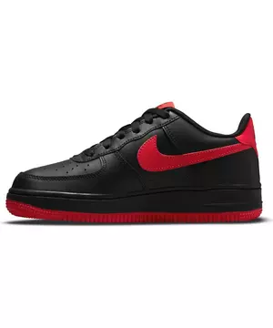 Nike Air Force 1 Low Black / Black/ Varsity Red (Size 13) DS Flu Game —  Roots