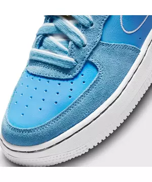 Nike Boys Air Force 1 LV8 2 - Basketball Shoes Light Photo Blue/White Size 06.0