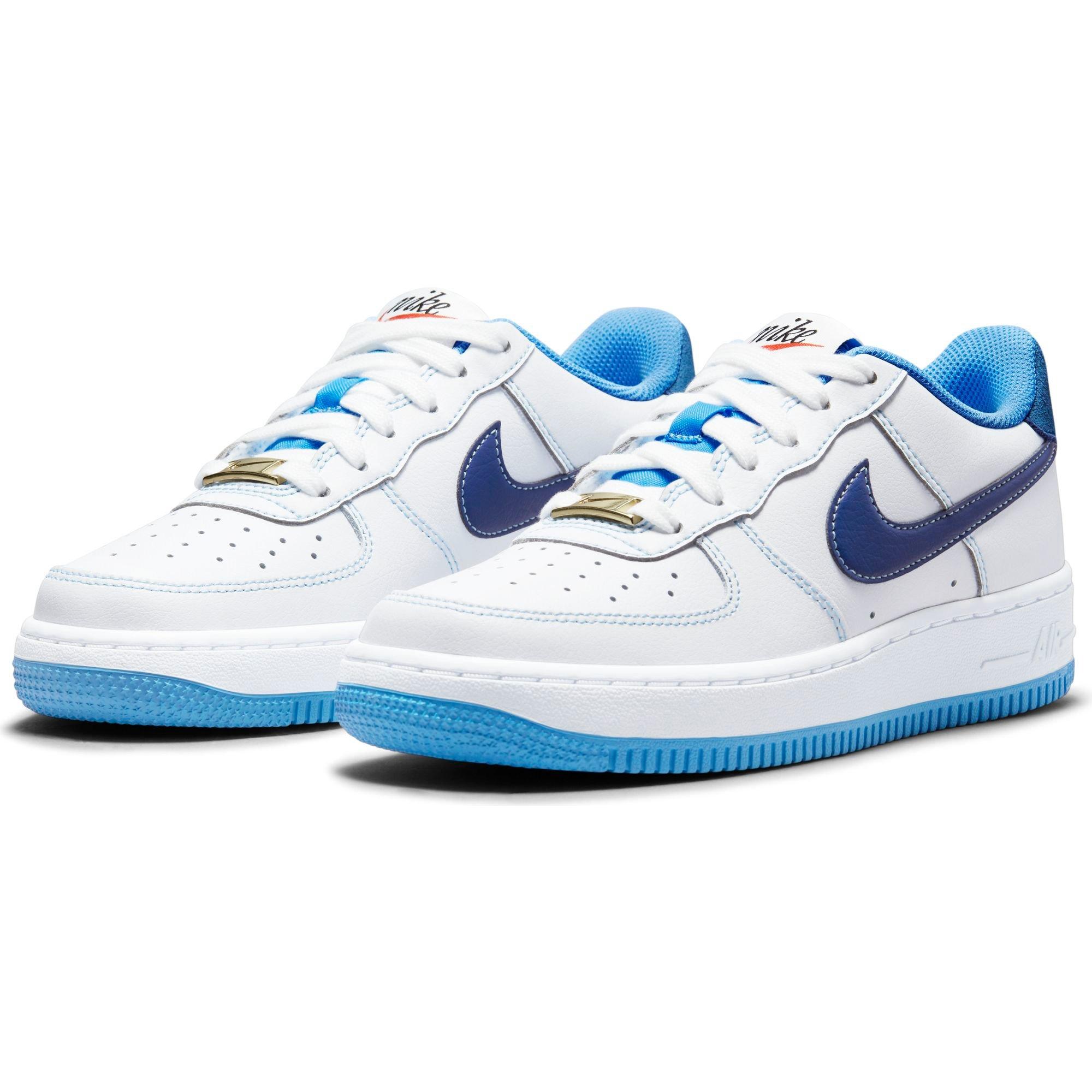Nike Air Force 1 Mid White Royal Blue 2002 Supreme Vint 624039-113