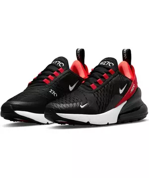 Nike Air Max 270 Game "Black/University Red" Grade School Boys' Shoe