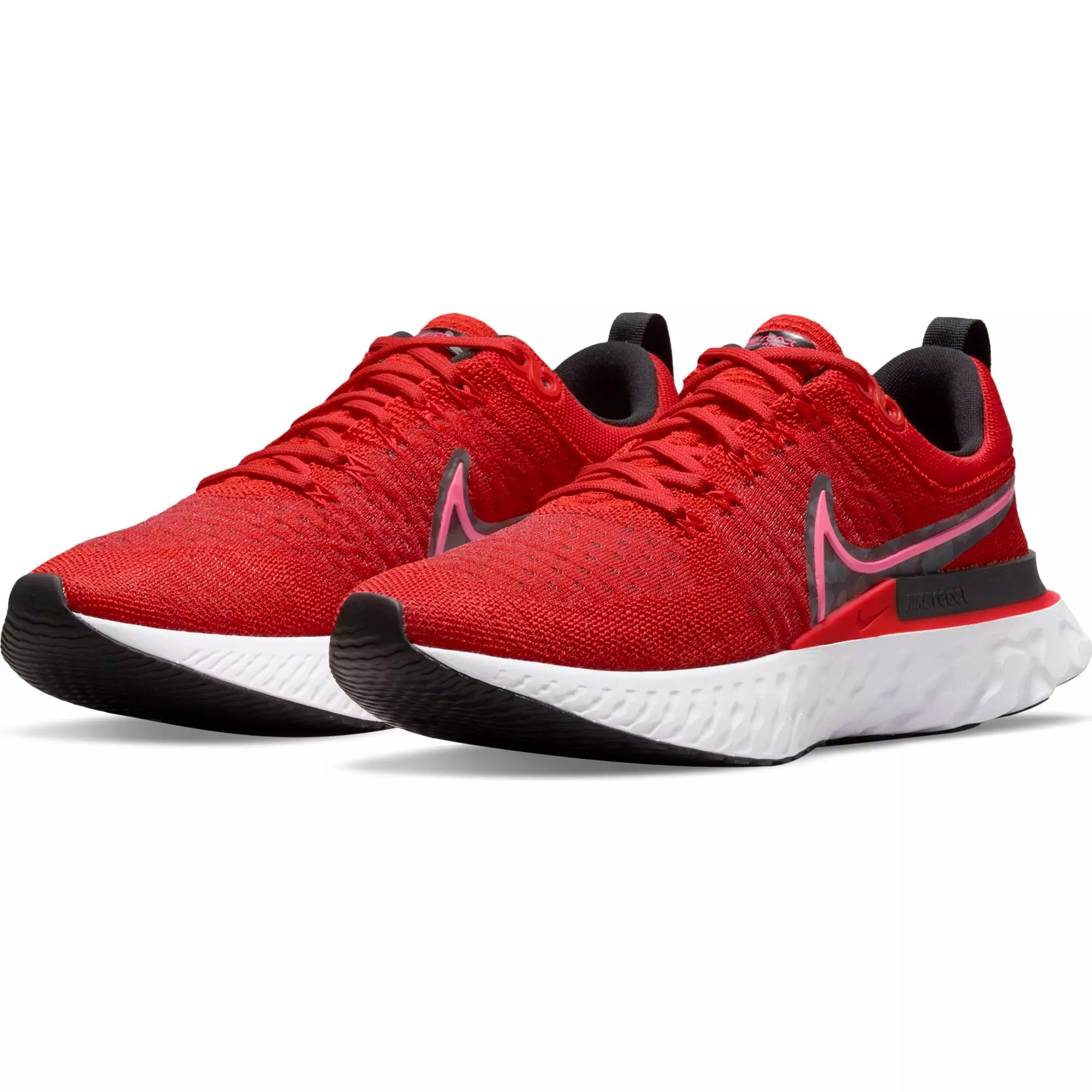 Nike React Infinity  2 "Chile Red/Hyper Pink/Black/Grey" Women's Running Shoe - BLACK/WHITE