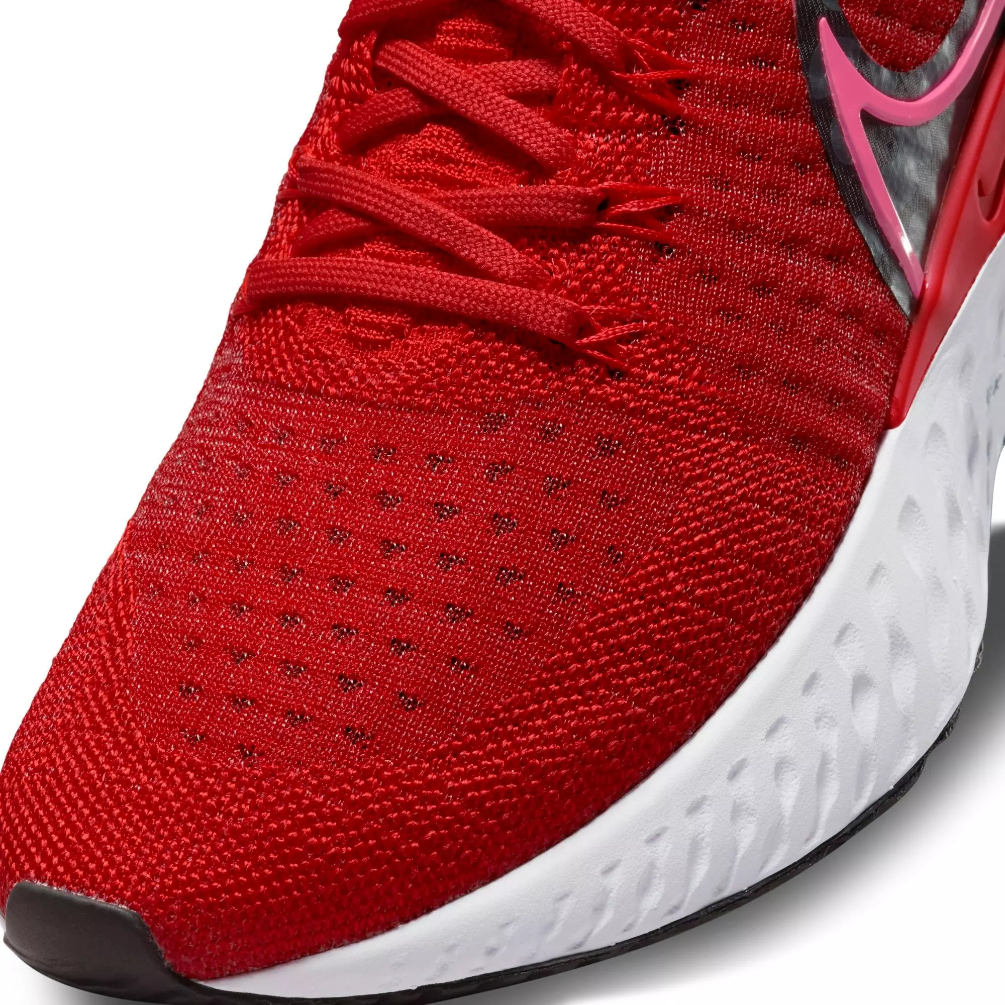 Nike React Infinity  2 "Chile Red/Hyper Pink/Black/Grey" Women's Running Shoe - BLACK/WHITE