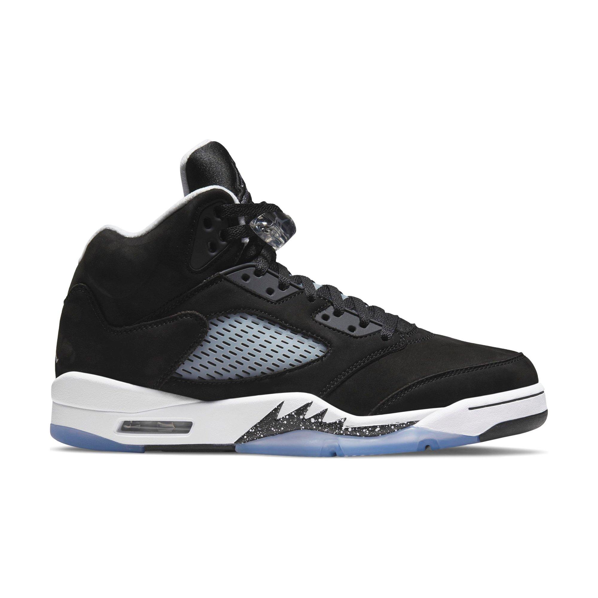 black white jordan 5