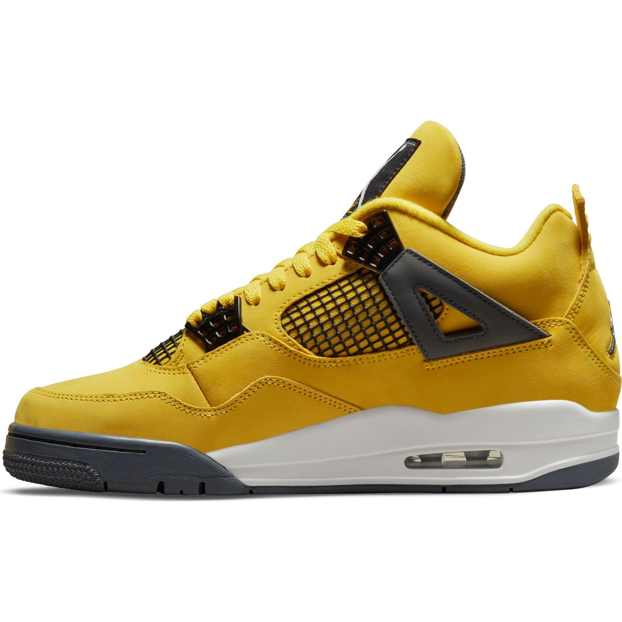 jordan 4 light yellow