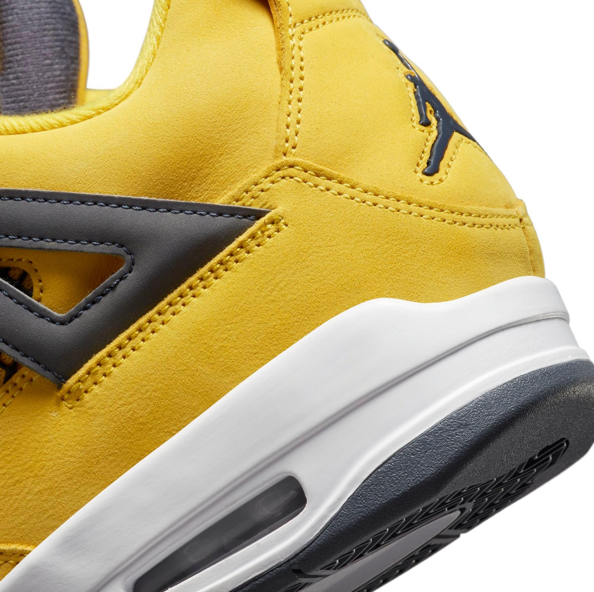 Sneakers Release – Jordan 4 Retro “Lightning” Tour Yellow/Dark 