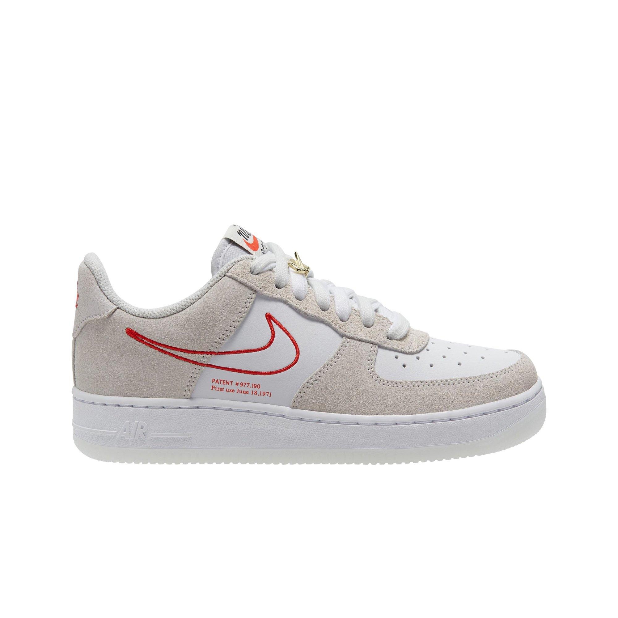 Nike Women's Air Force 1 '07 SE First Use White/Orange-Summit White-Sail -  DA8302-101