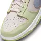 Nike Dunk Low "Light Soft Pink/Ghost/Lime Ice/White" Women's Shoe - PINK/GREEN Thumbnail View 3
