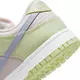 Nike Dunk Low "Light Soft Pink/Ghost/Lime Ice/White" Women's Shoe - PINK/GREEN Thumbnail View 4