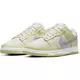 Nike Dunk Low "Light Soft Pink/Ghost/Lime Ice/White" Women's Shoe - PINK/GREEN Thumbnail View 5