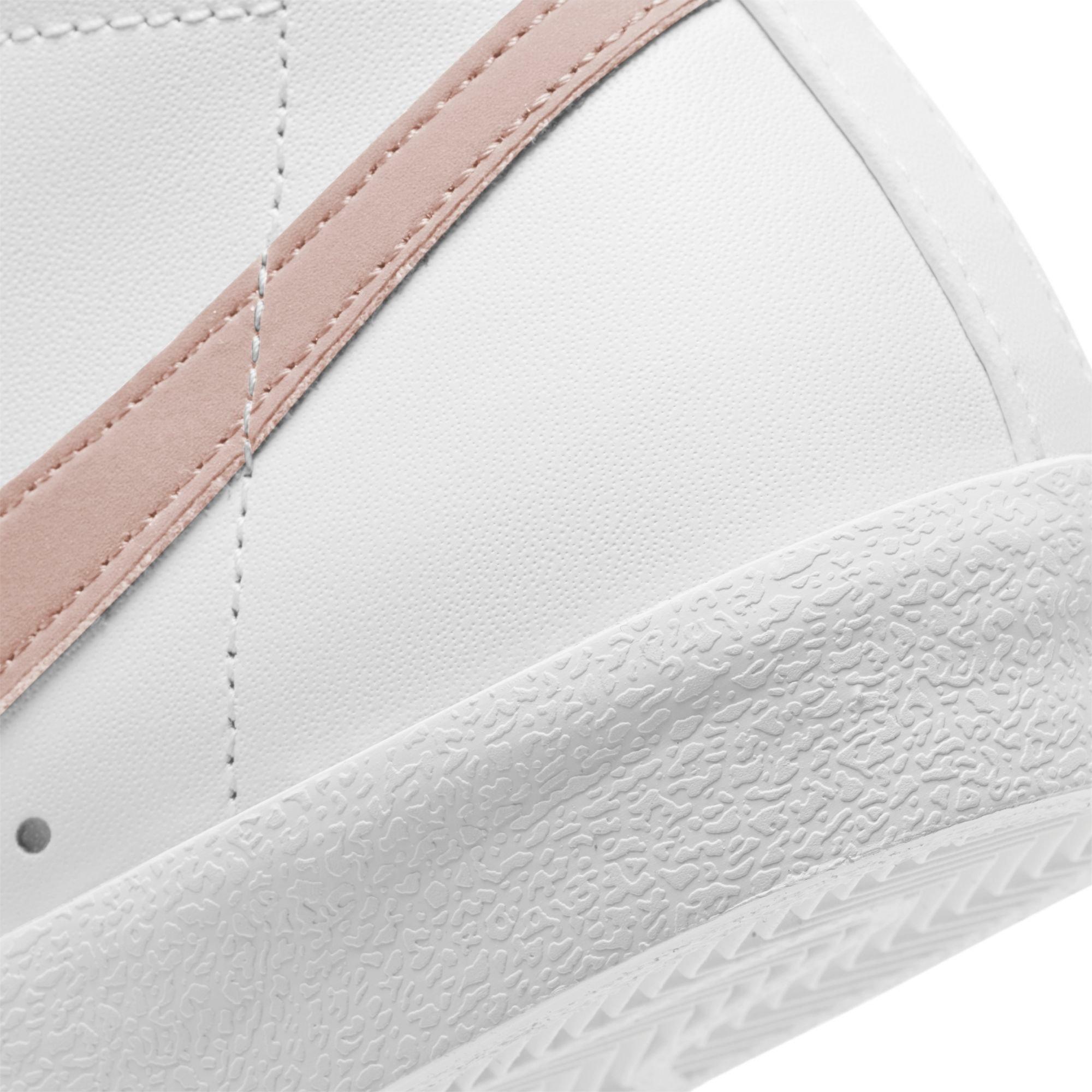 Nike Blazer Mid '77 Vintage "White/Pink Oxford" Women's Shoe - WHITE/PINK/BLACK Thumbnail View 3