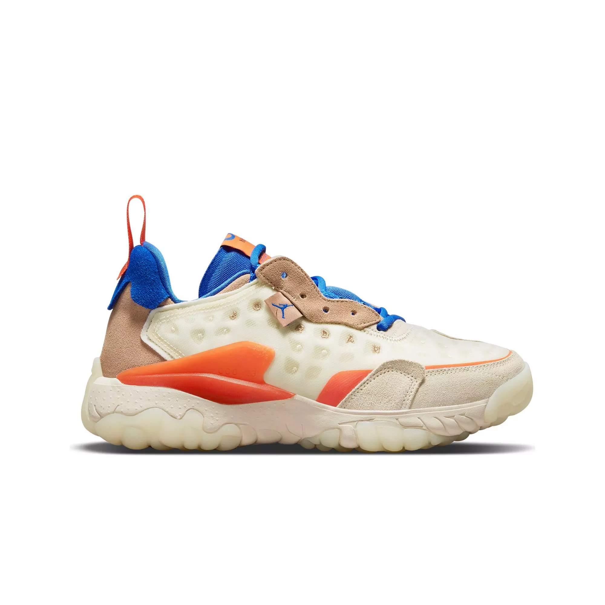 Jordan Delta 2 "Coconut Milk/Hyper Royal/Hemp/Orange" Women's Shoe - WHITE/ORANGE/NAVY