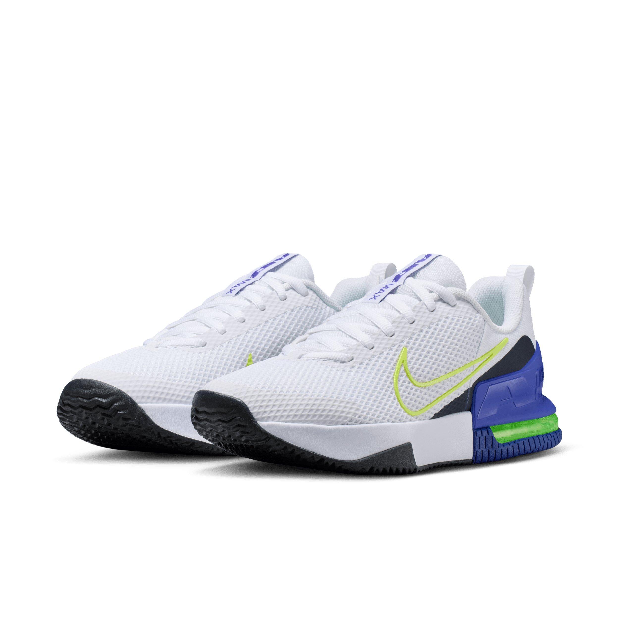 Nike Air Max Alpha Trainer 6 "White/Persian Violet/Obsidian/Light Lemon Twist" Men's Training Shoe - WHITE/VIOLET/OBSIDIAN/LT LEMON Thumbnail View 3