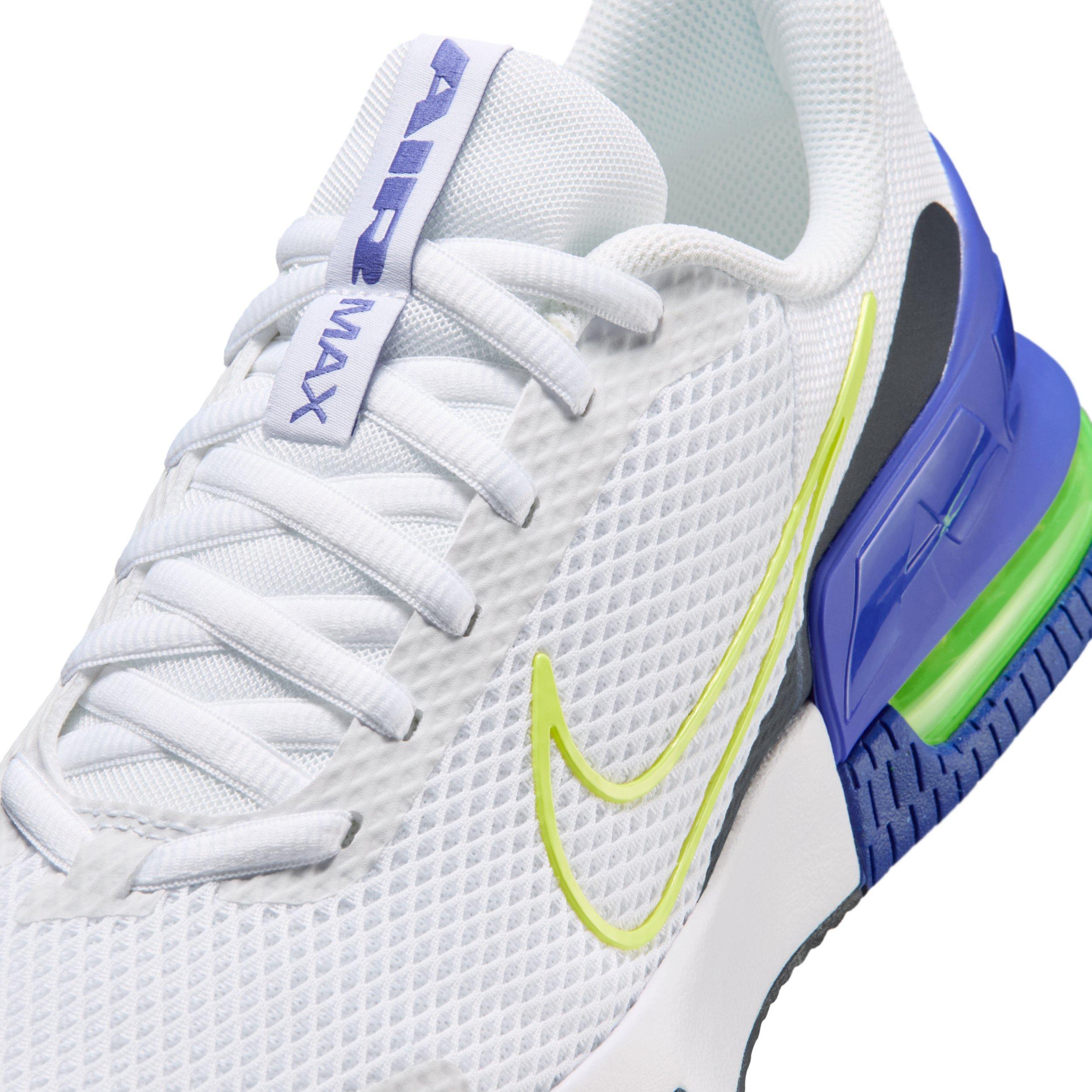 Nike Air Max Alpha Trainer 6 "White/Persian Violet/Obsidian/Light Lemon Twist" Men's Training Shoe - WHITE/VIOLET/OBSIDIAN/LT LEMON Thumbnail View 7