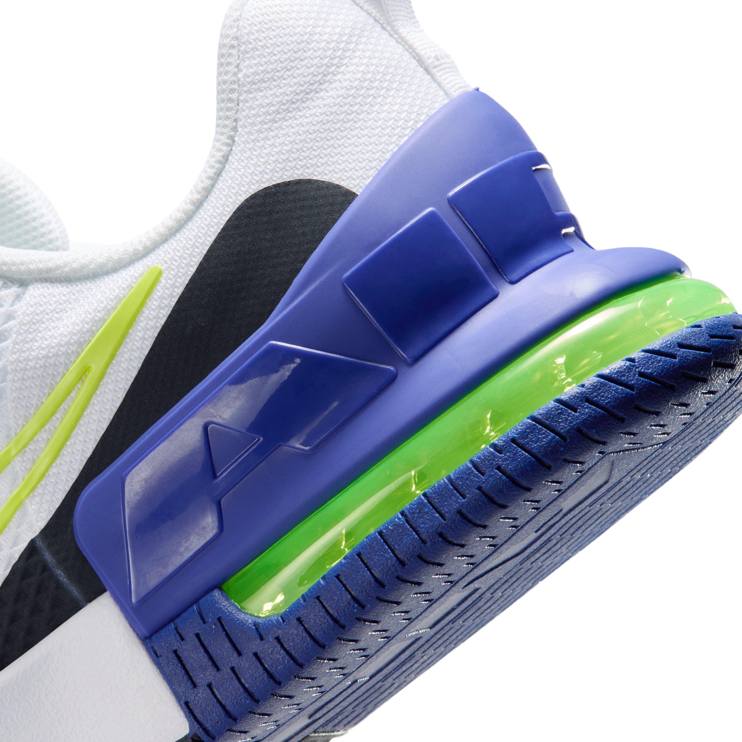 Nike Air Max Alpha Trainer 6 "White/Persian Violet/Obsidian/Light Lemon Twist" Men's Training Shoe - WHITE/VIOLET/OBSIDIAN/LT LEMON Thumbnail View 8