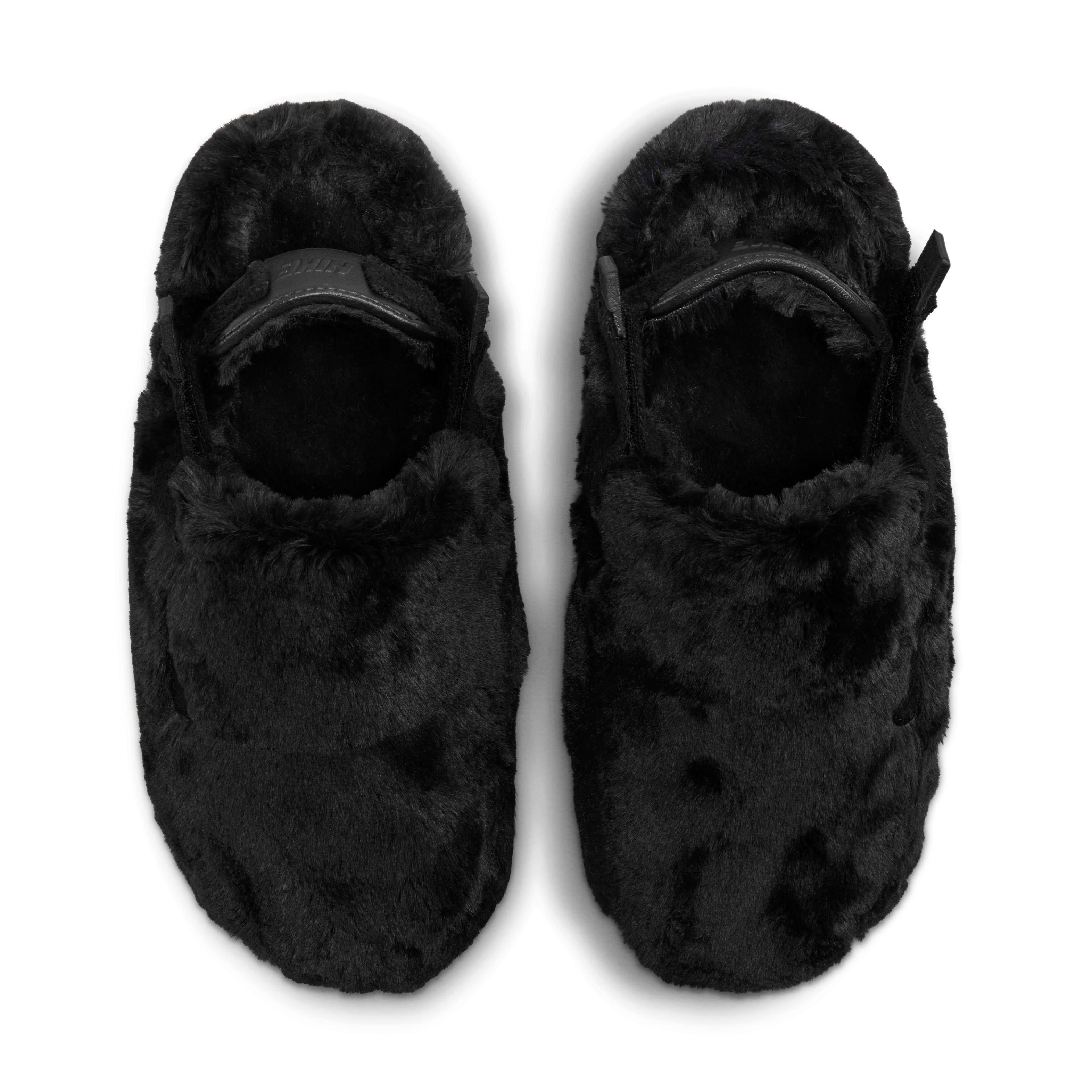 Nike Plush Black Slippers s-l1200.jpg main image 4
