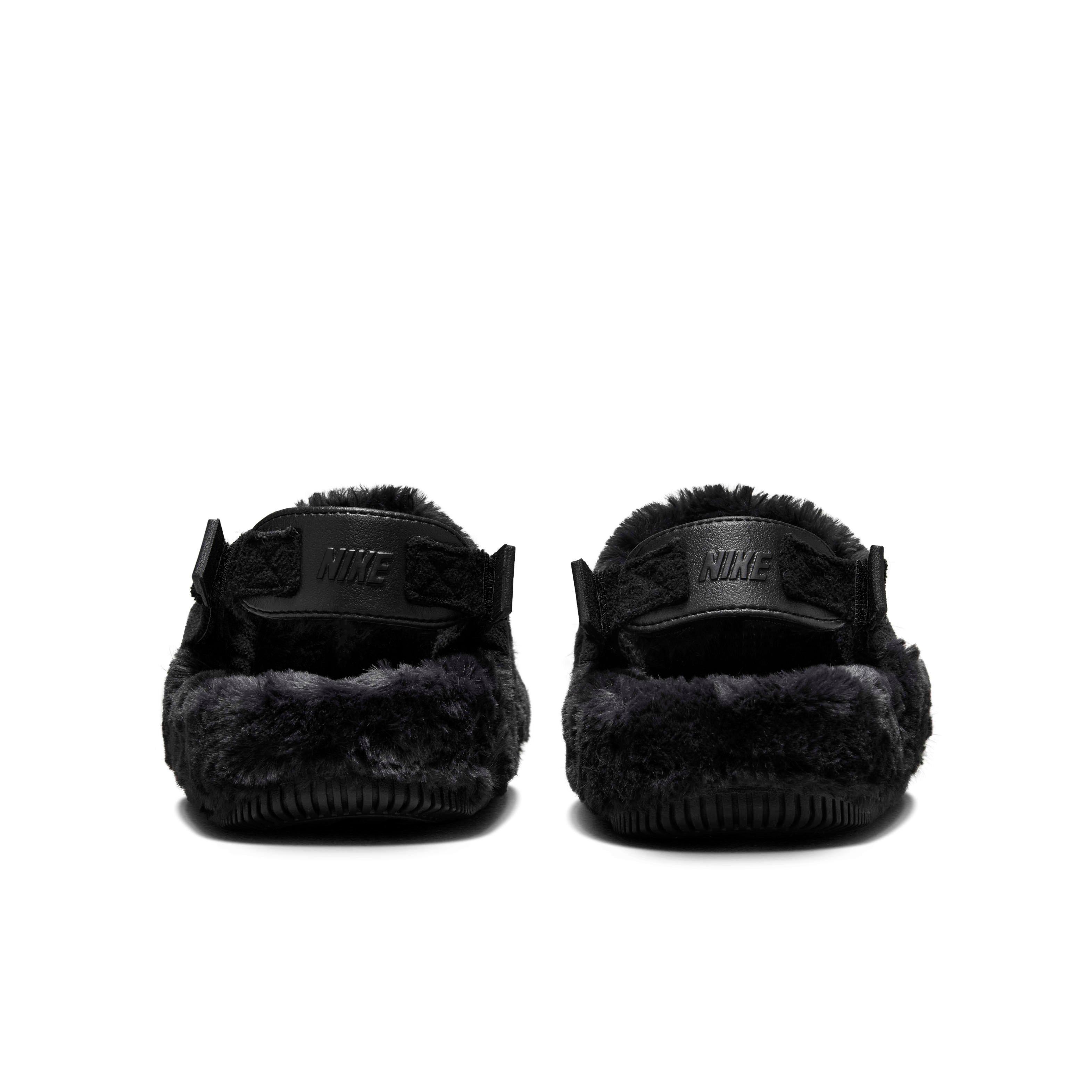 Nike Plush Black Slippers s-l1200.jpg main image 2