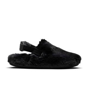 Nike Calm Fuzzy Fur "Black/Black" Women's Mule
