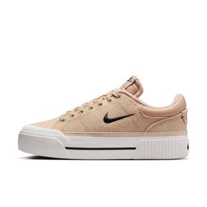 Nike Court Legacy Lift "Hemp/Sail/Sanddrift/Black" Women's Shoe