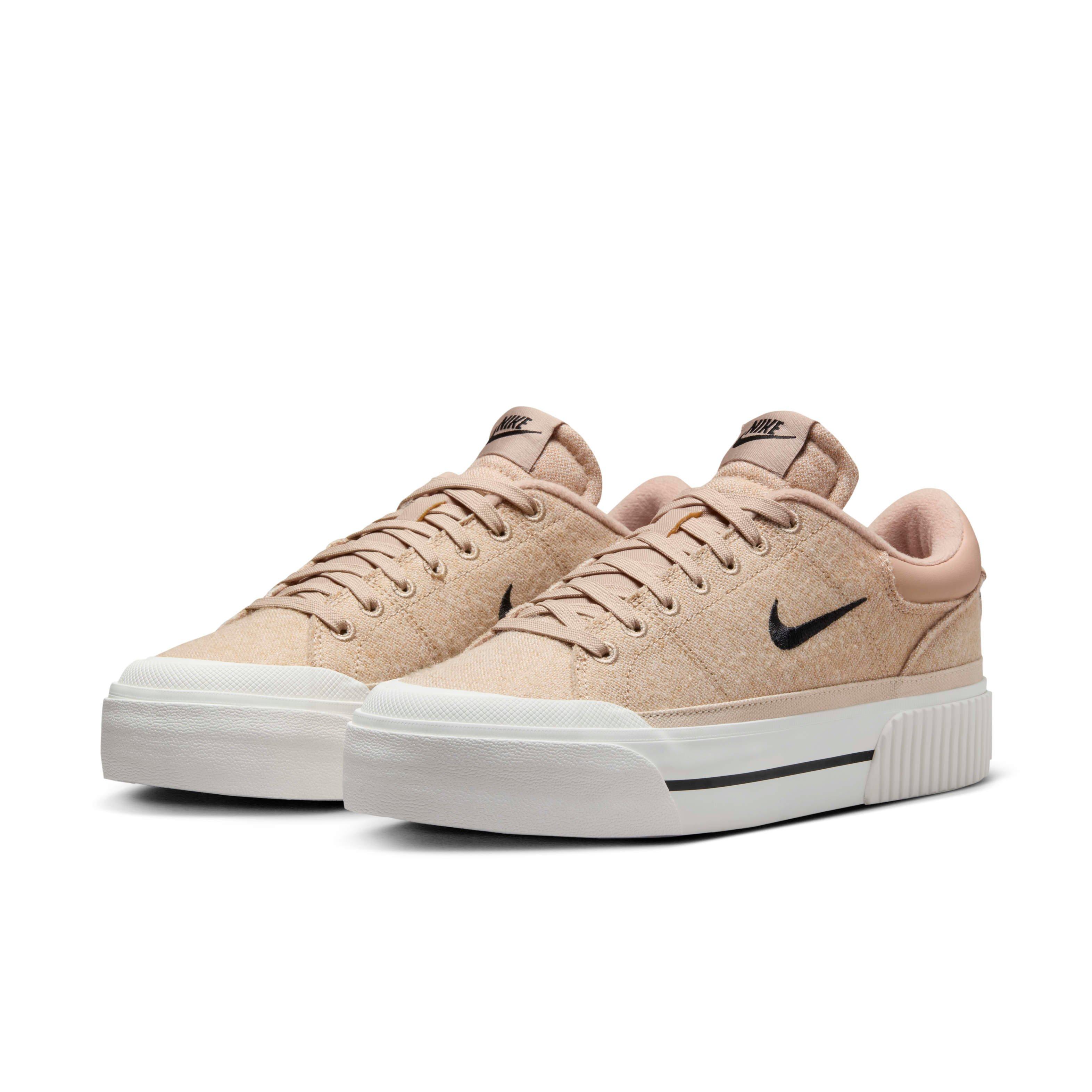 Nike Court Legacy Lift "Hemp/Sail/Sanddrift/Black" Women's Shoe - HEMP/SAIL/SANDDRIFT/BLACK Thumbnail View 3